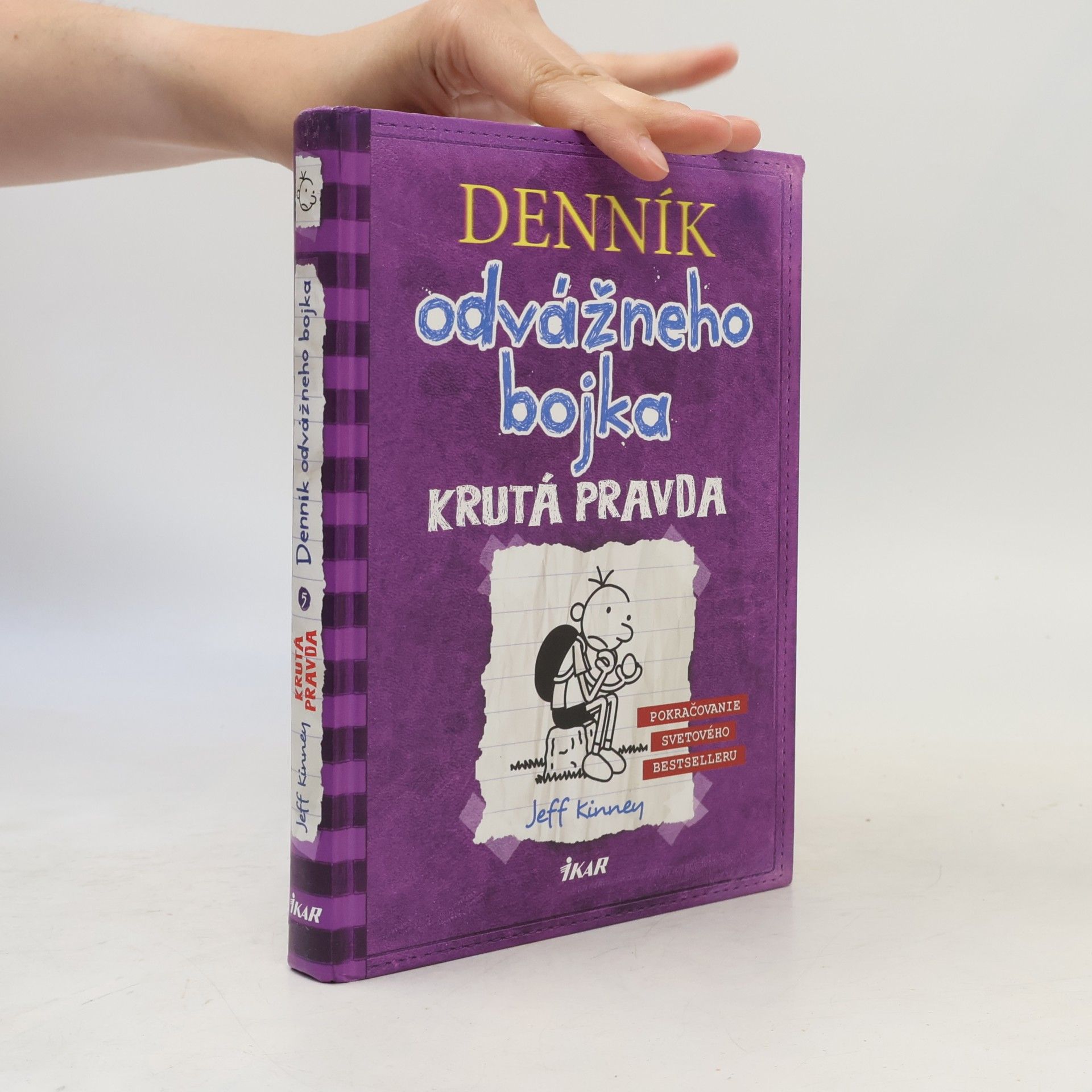 Jeff Kinney Denník odvážneho bojka 5. Krutá pravda