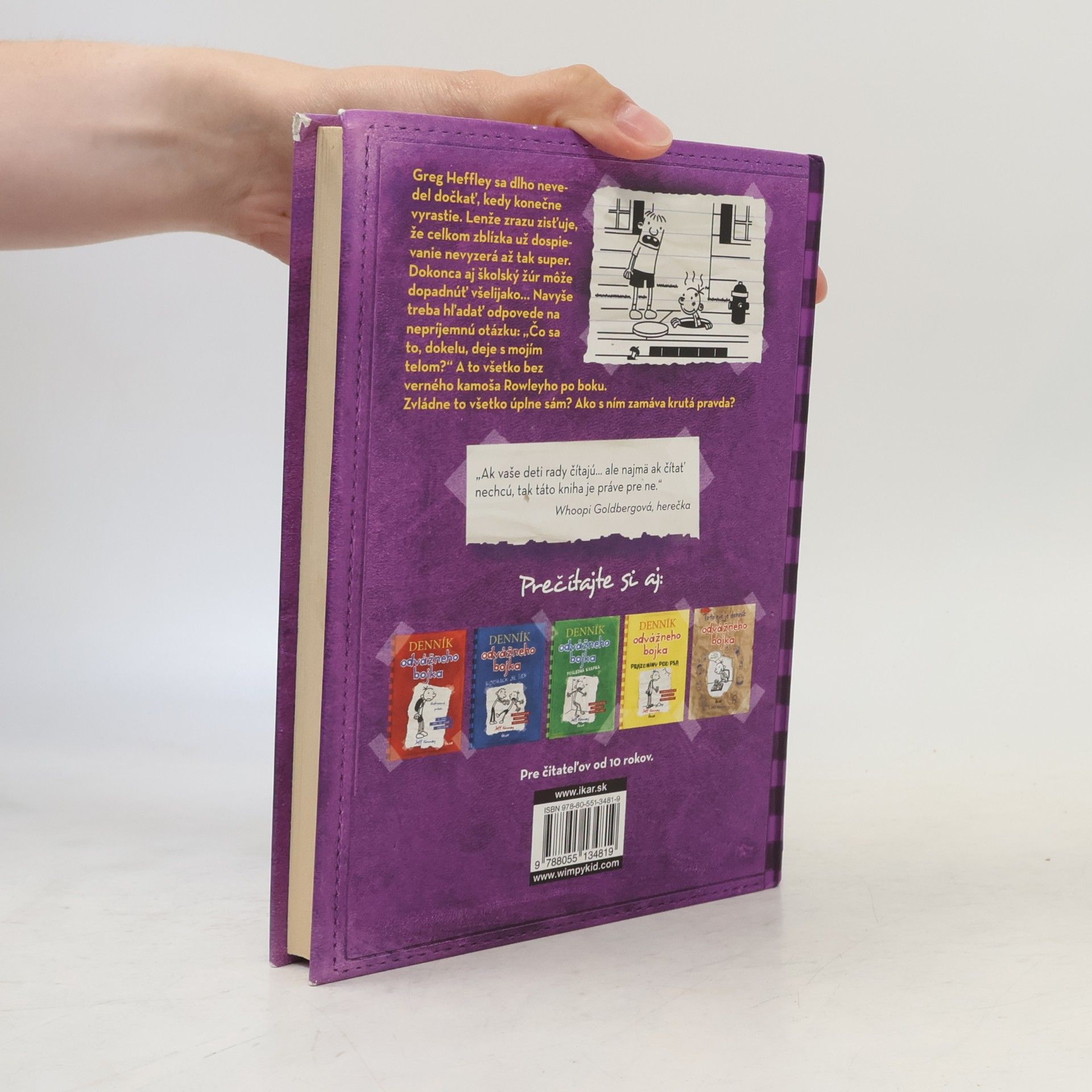 Jeff Kinney Denník odvážneho bojka 5. Krutá pravda