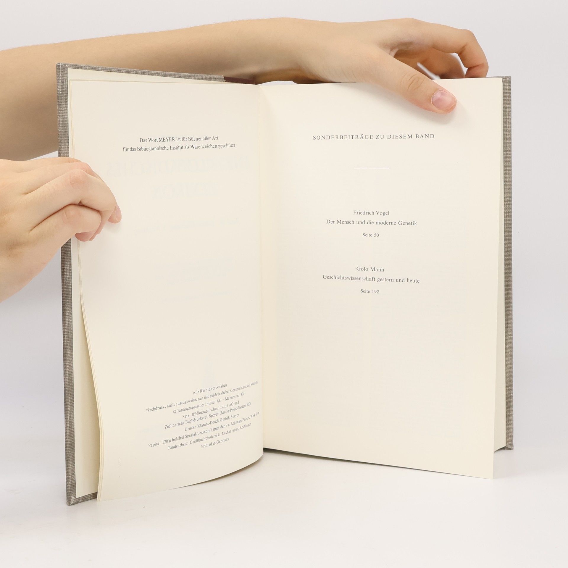 Autorenkollektiv Meyers Enzyklopädisches Lexikon. Band 10. Gem-Gror