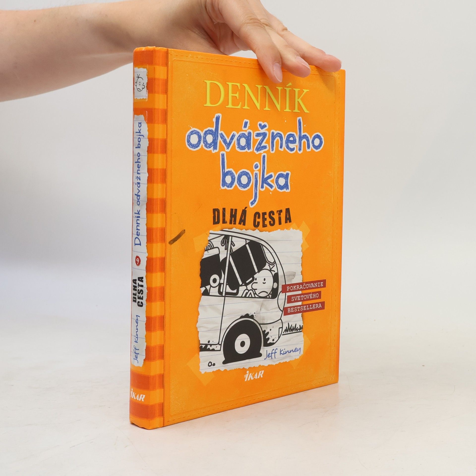Jeff Kinney Denník odvážneho bojka 9. Dlhá cesta
