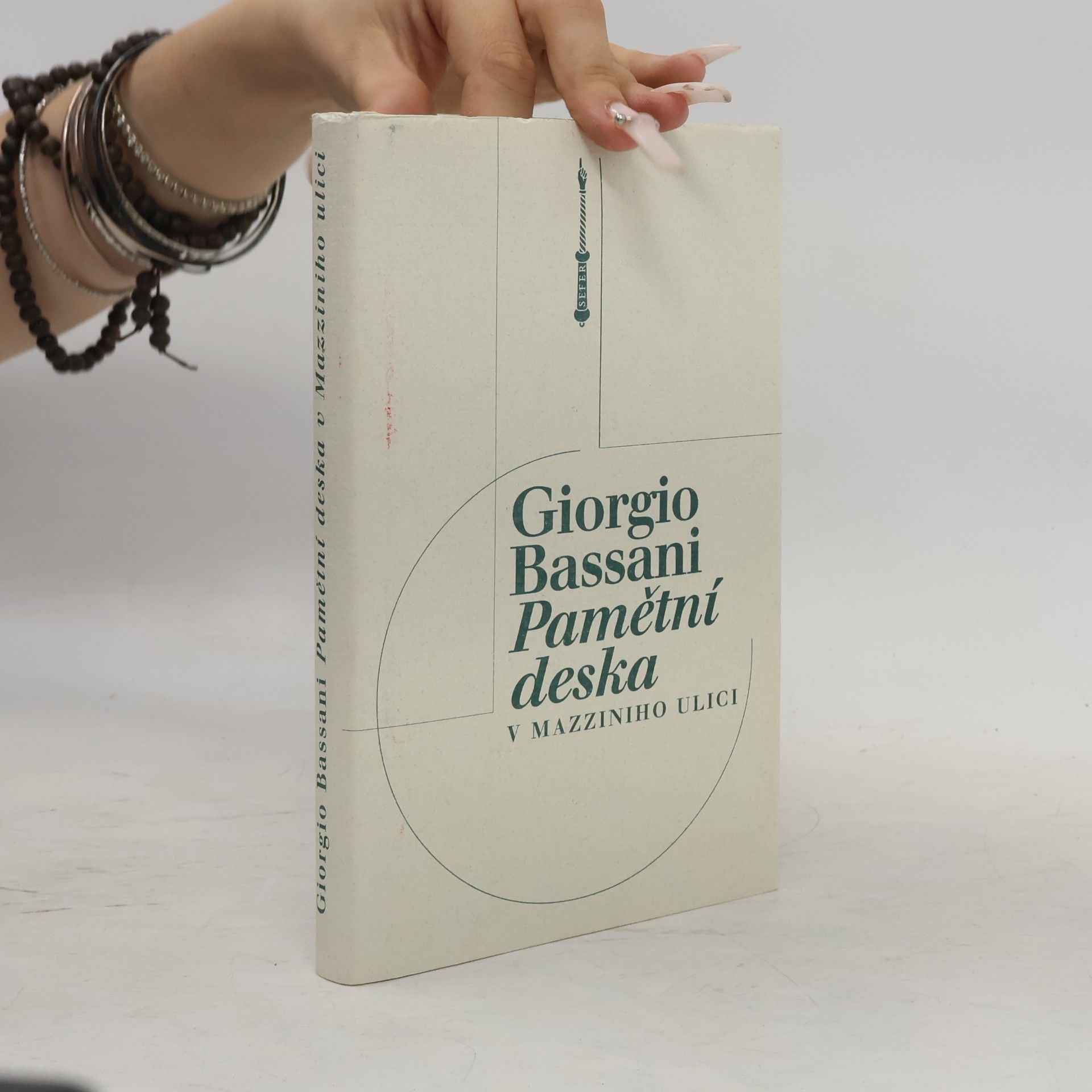 Giorgio Bassani Pamětní deska v Mazziniho ulici