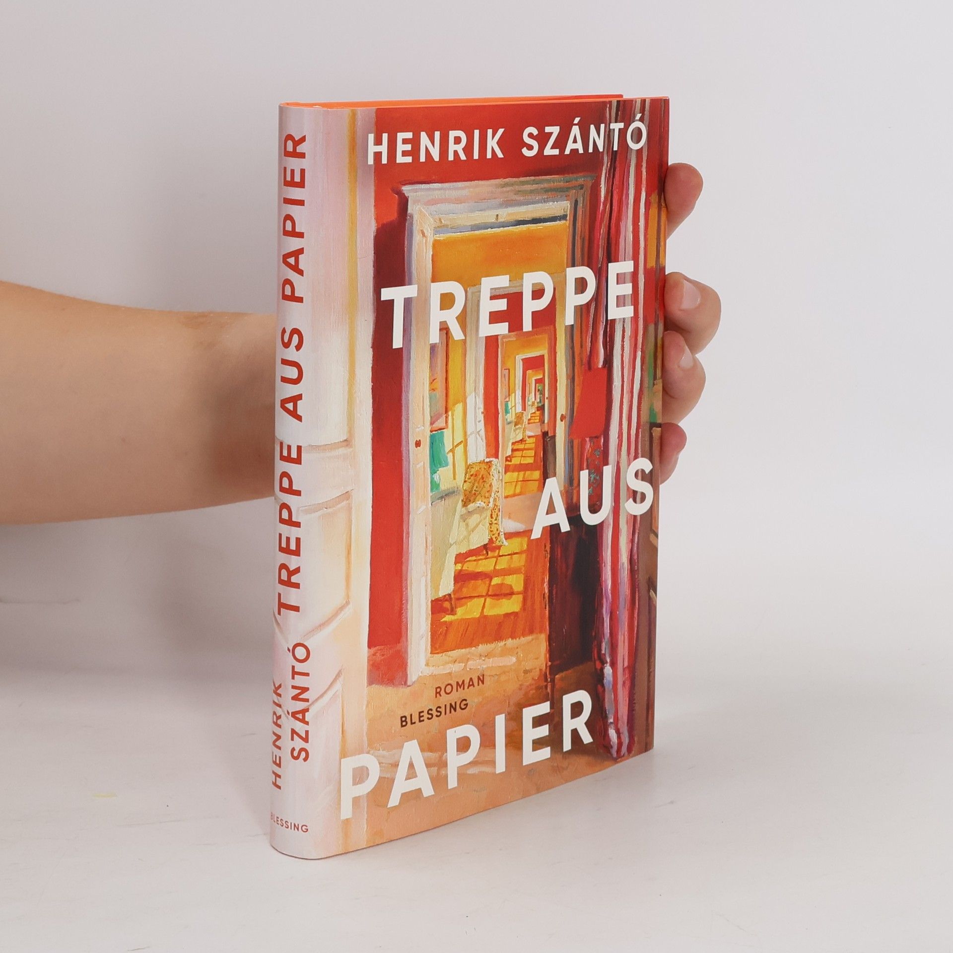 Henrik Szanto Treppe aus Papier