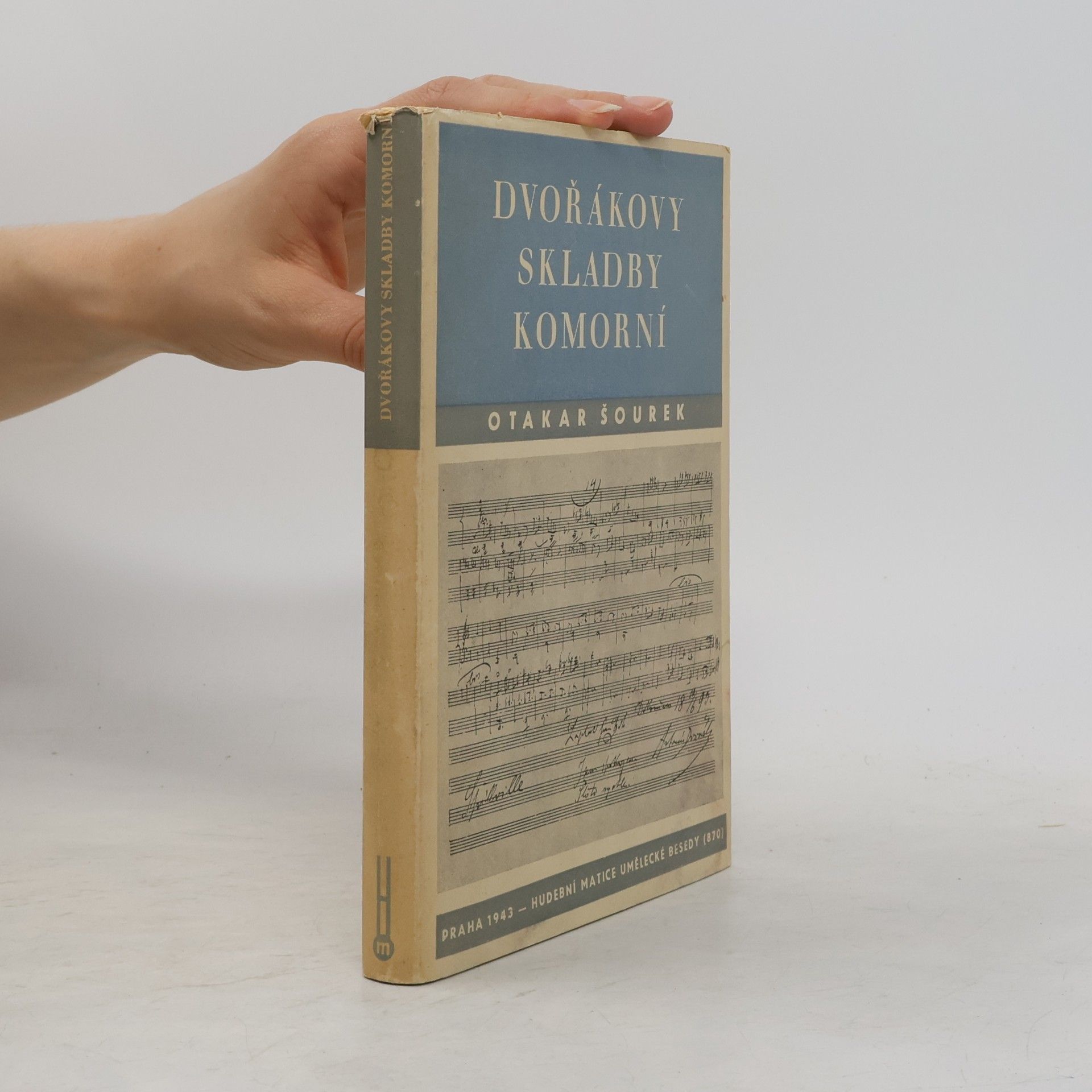 Otakar Šourek Dvořákovy skladby komorní
