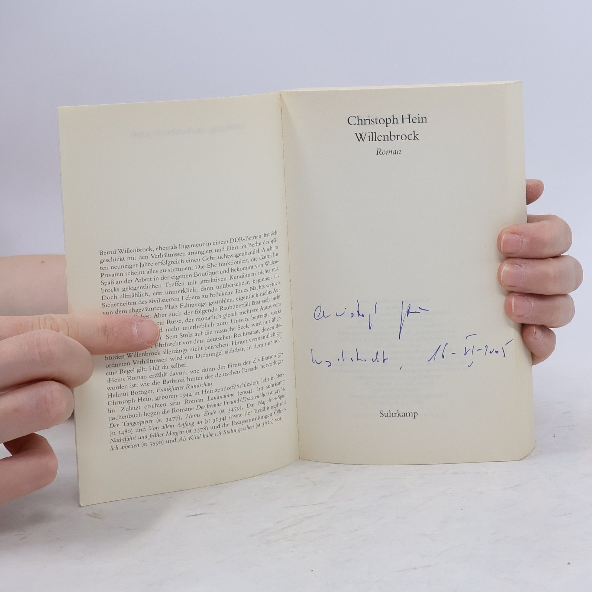 Christoph Hein Willenbrock