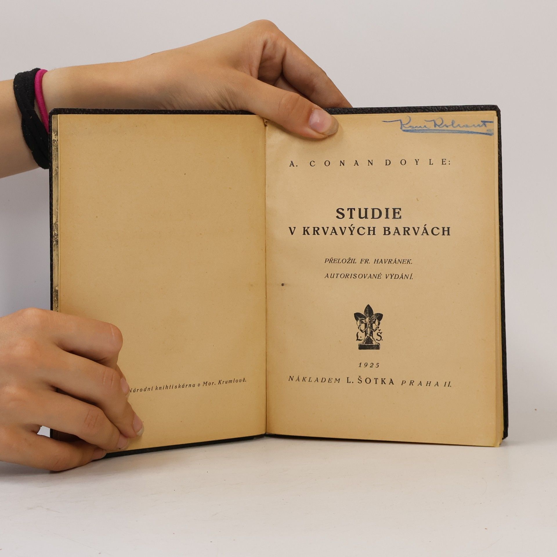 Arthur Conan Doyle Studie v krvavých barvách