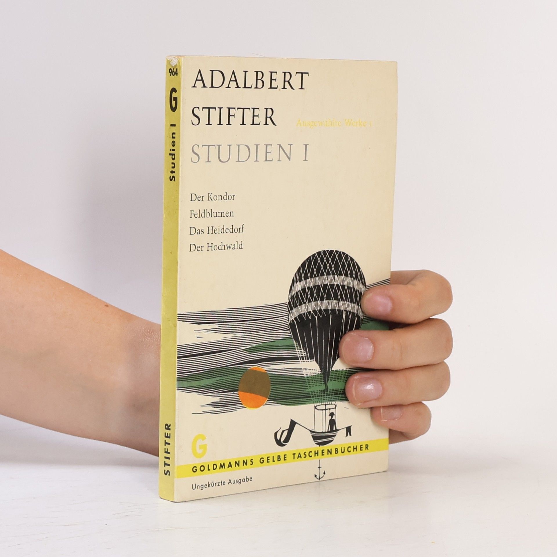 Adalbert Stifter Studien I