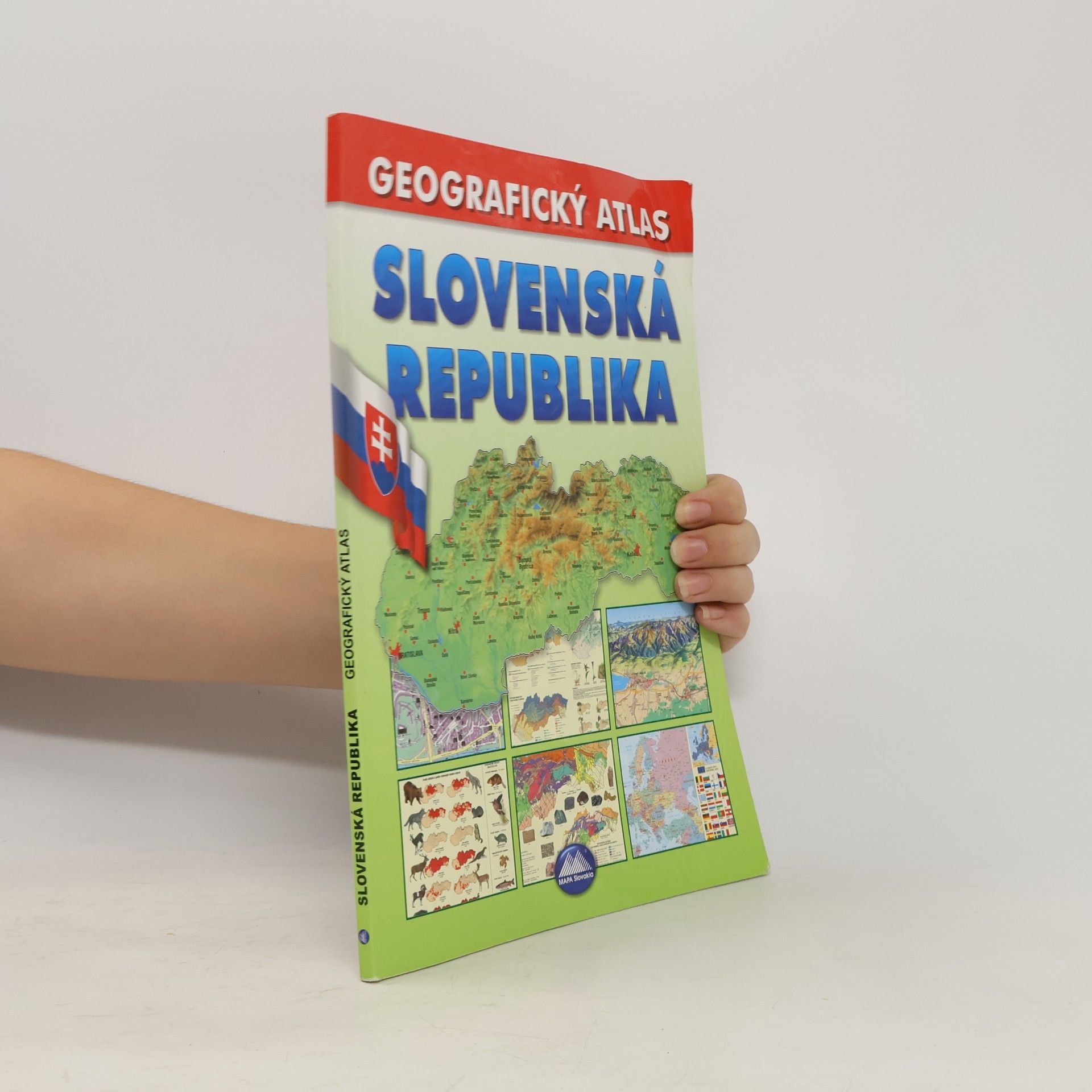Róbert Čeman Slovenská republika - Geografický atlas