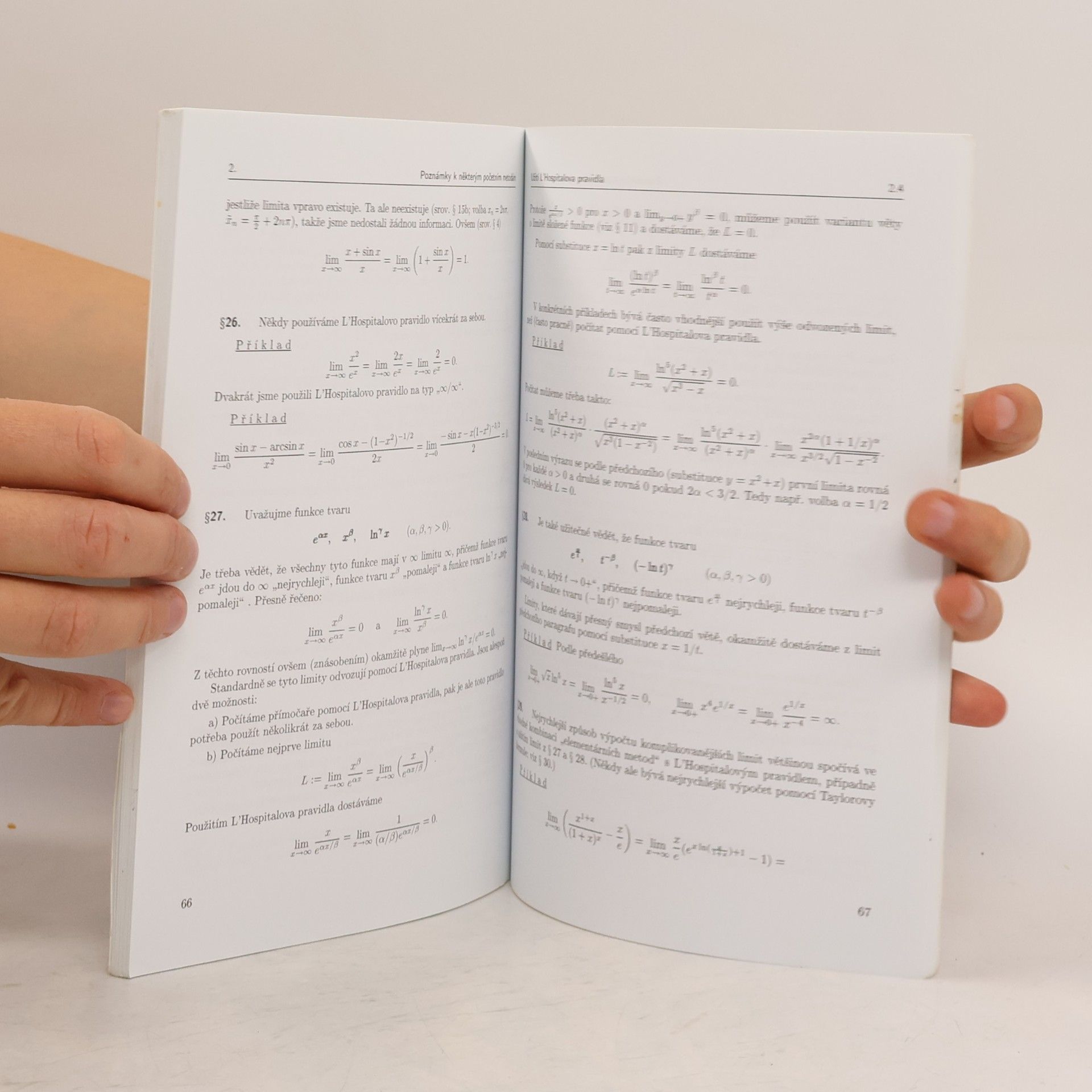 Luděk Zajíček Vybrané úlohy z matematické analýzy pro 1. a 2. ročník