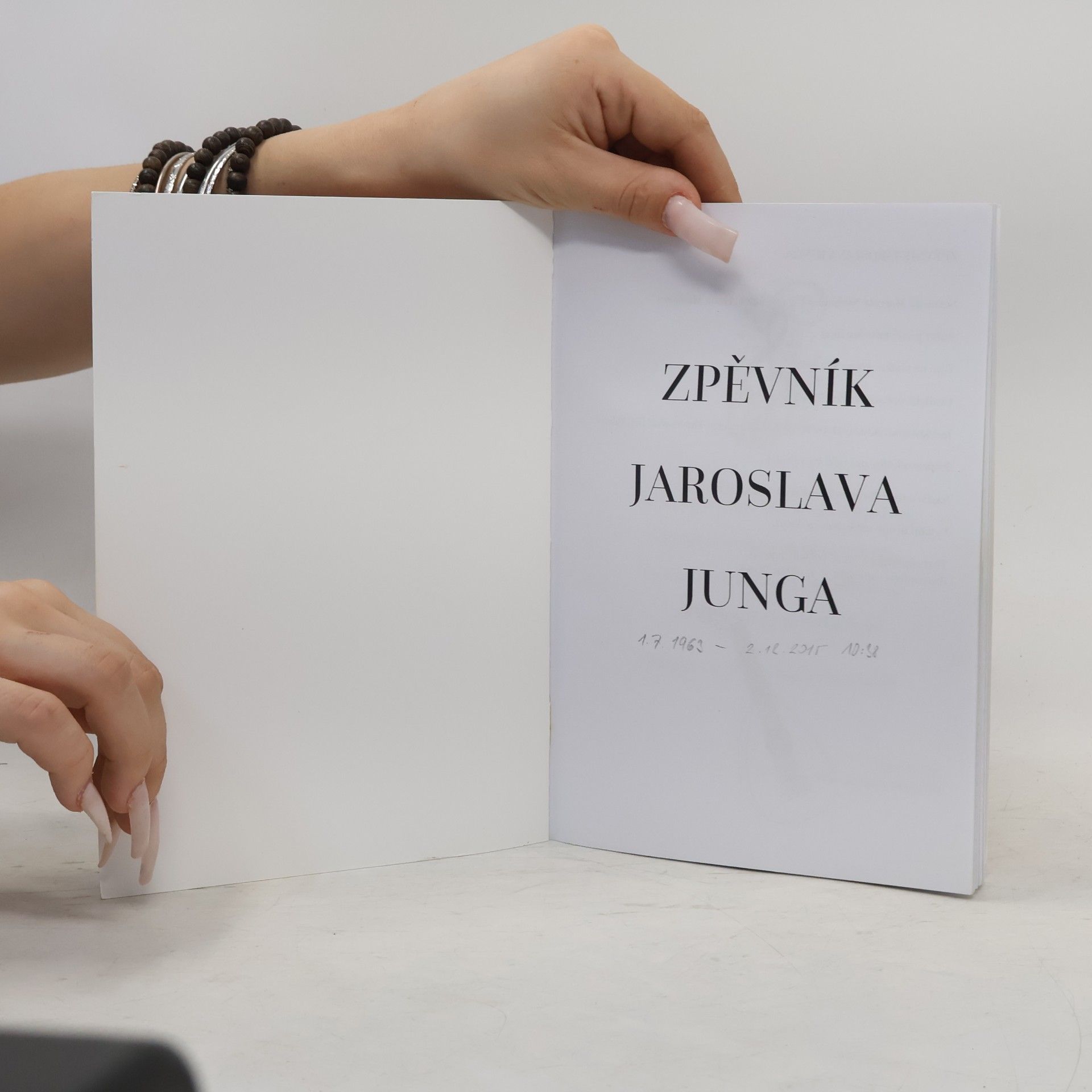 Jaroslav Jung Zpěvník Jaroslava Junga