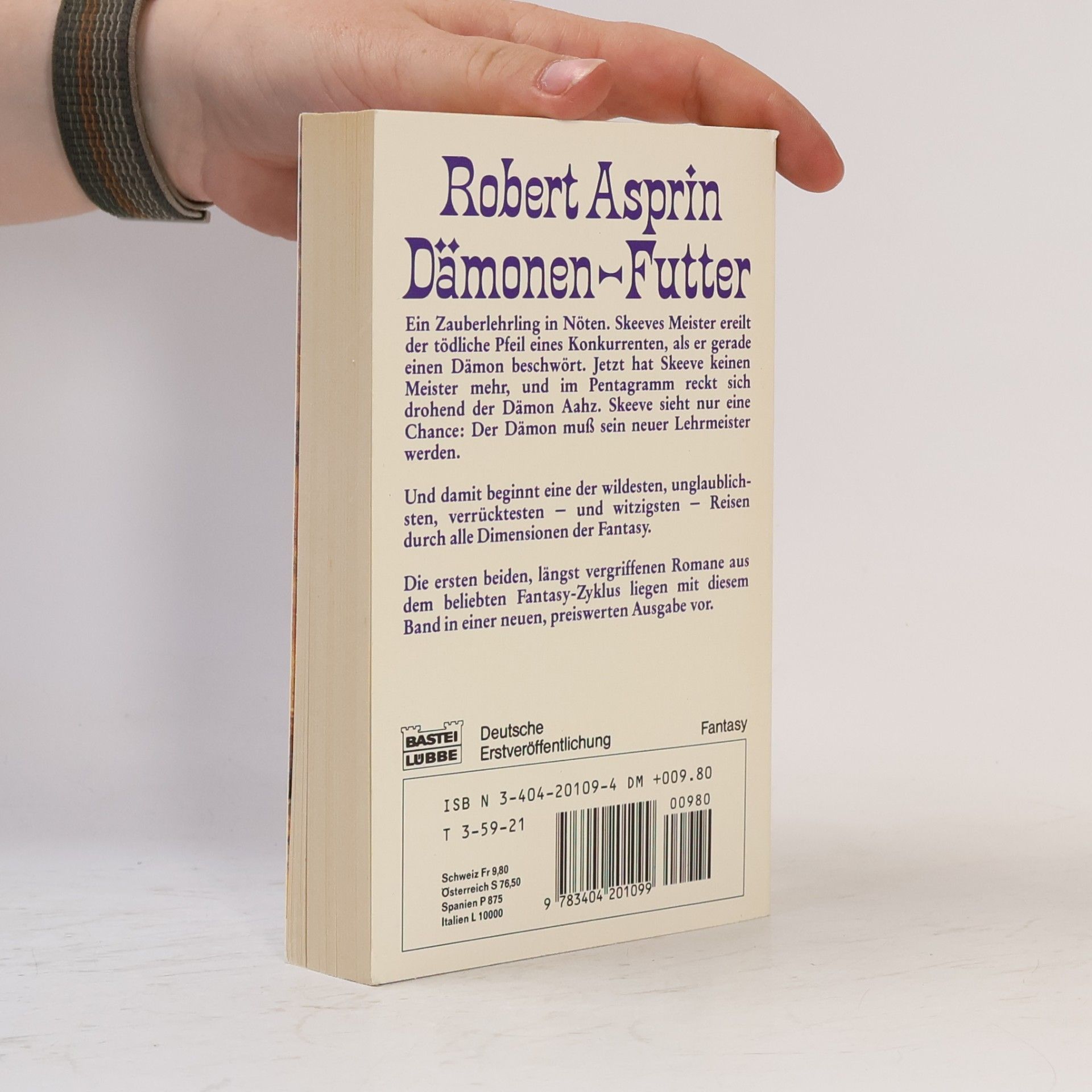 Robert Asprin Dämonen-Futter. Ein Dämon zuviel; Drachenfutter. Zwei Fantasy Romane in e. Band