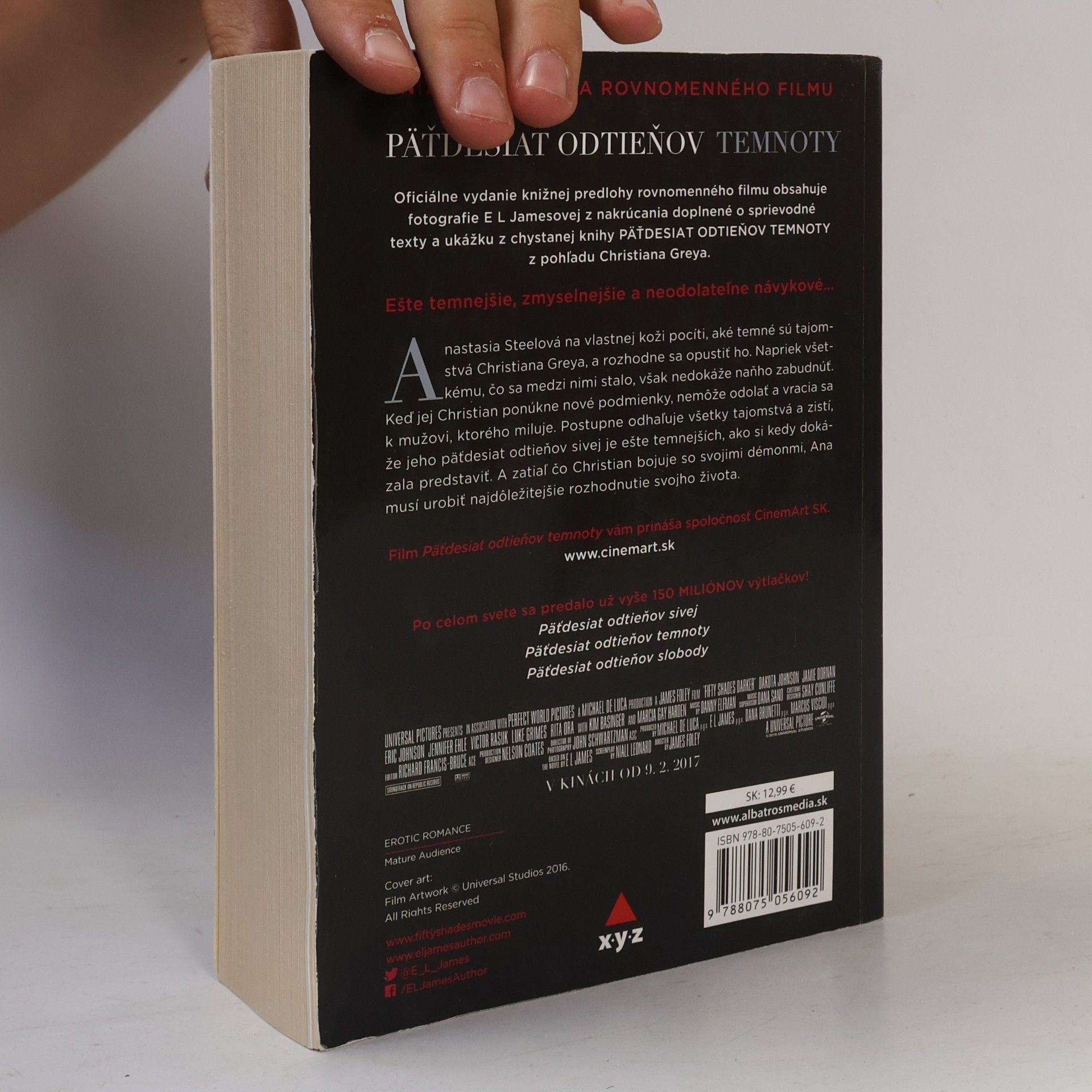 E. L. James Päťdesiat odtieňov temnoty
