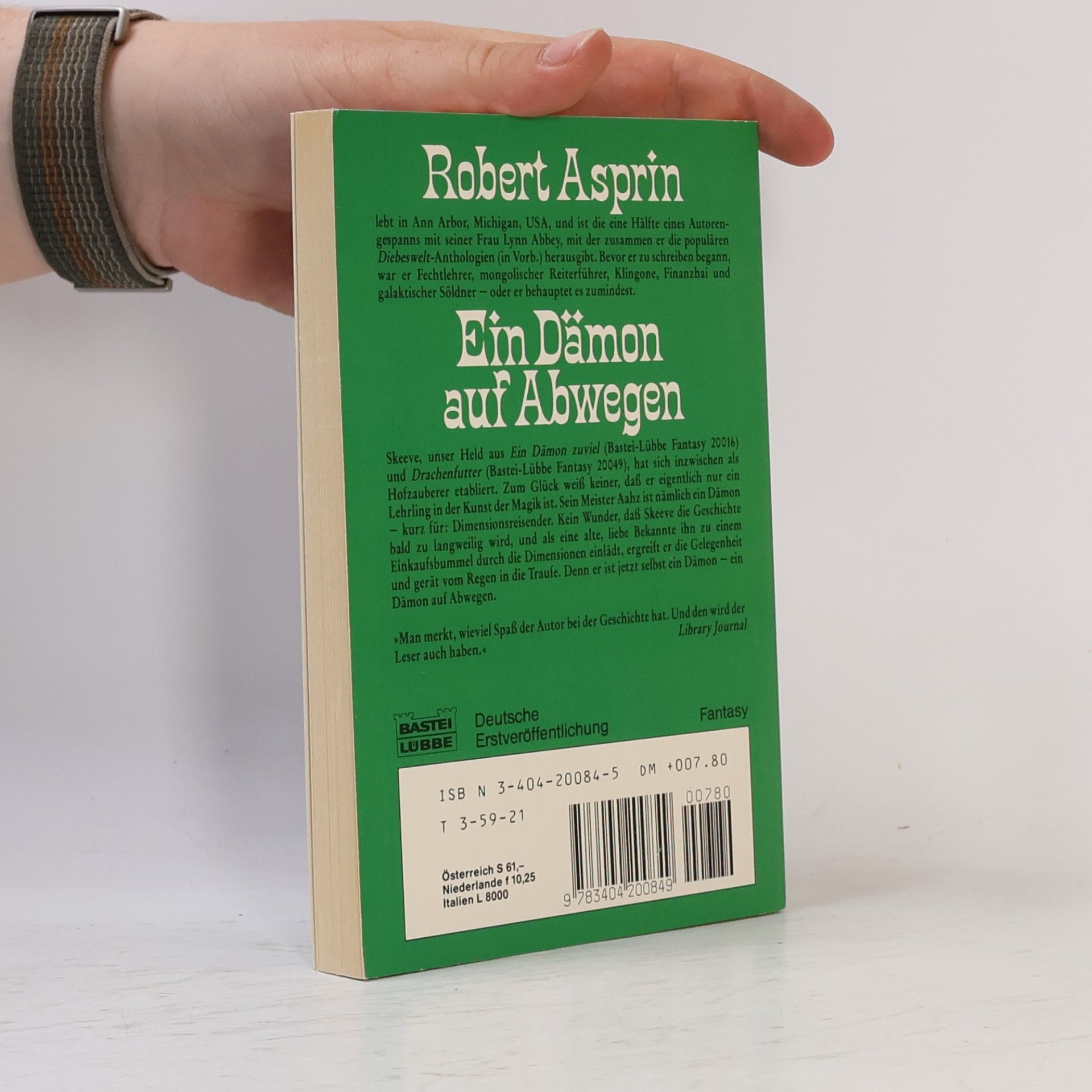Robert Lynn Asprin Ein Dämon auf Abwegen: Fantasy-Roman