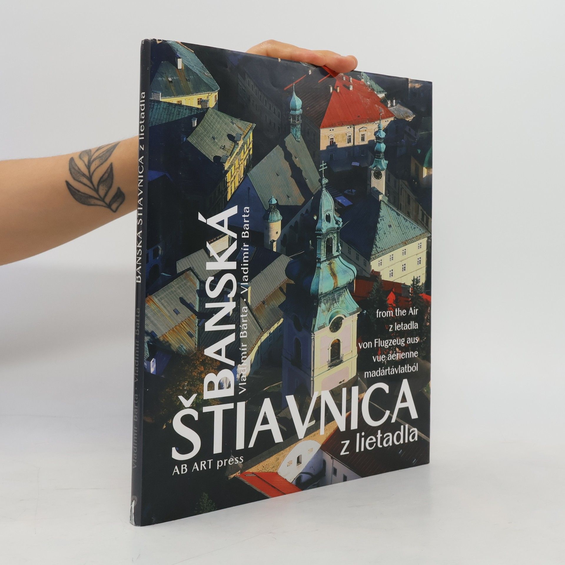 Vladimír Bárta Banská Štiavnica z lietadla