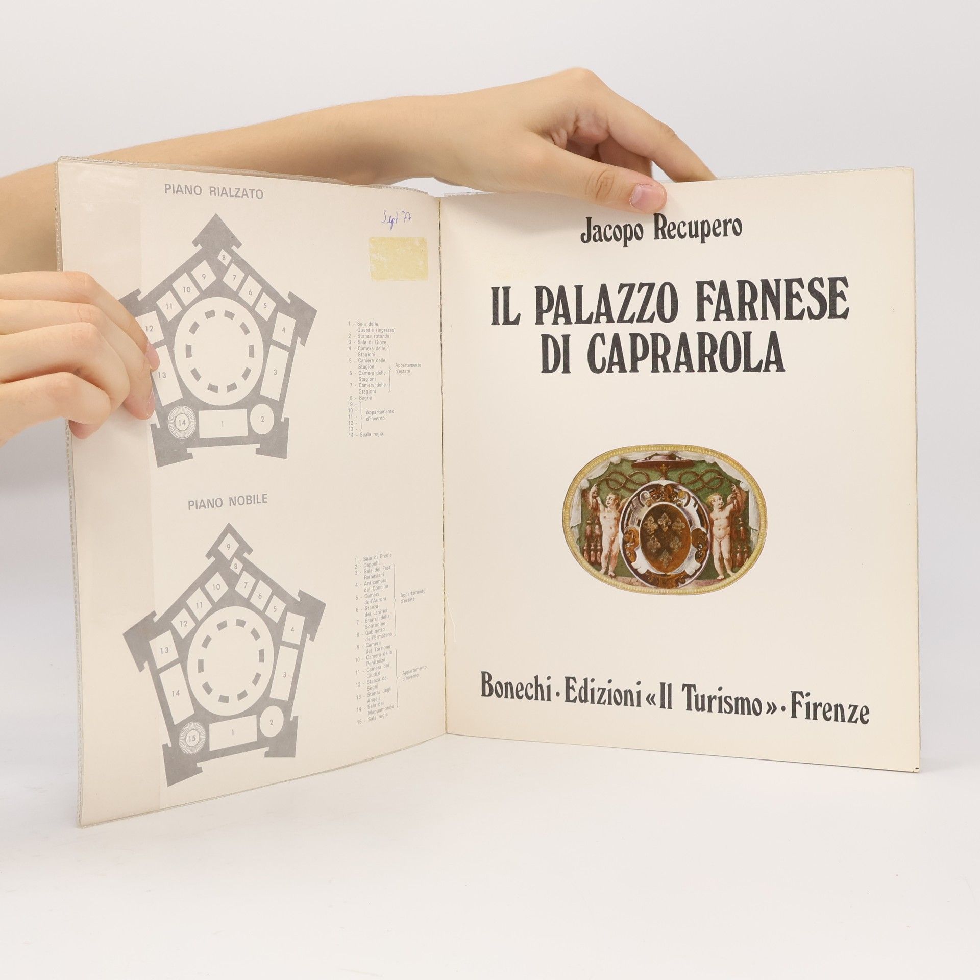 Jacopo Recupero Il Palazzo Farnese di Caprarola