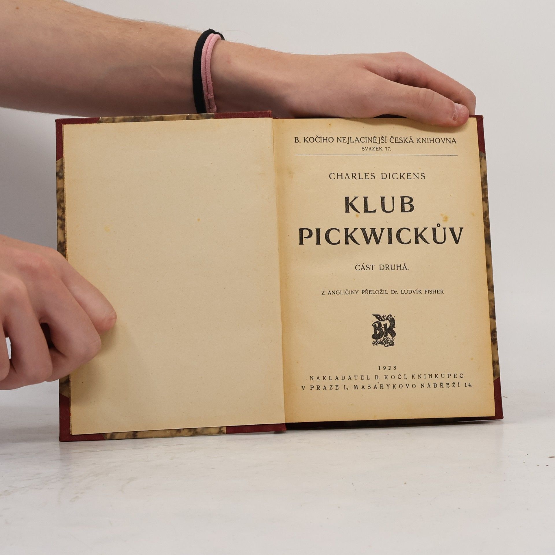 Charles Dickens Klub Pickwickův: část druhá