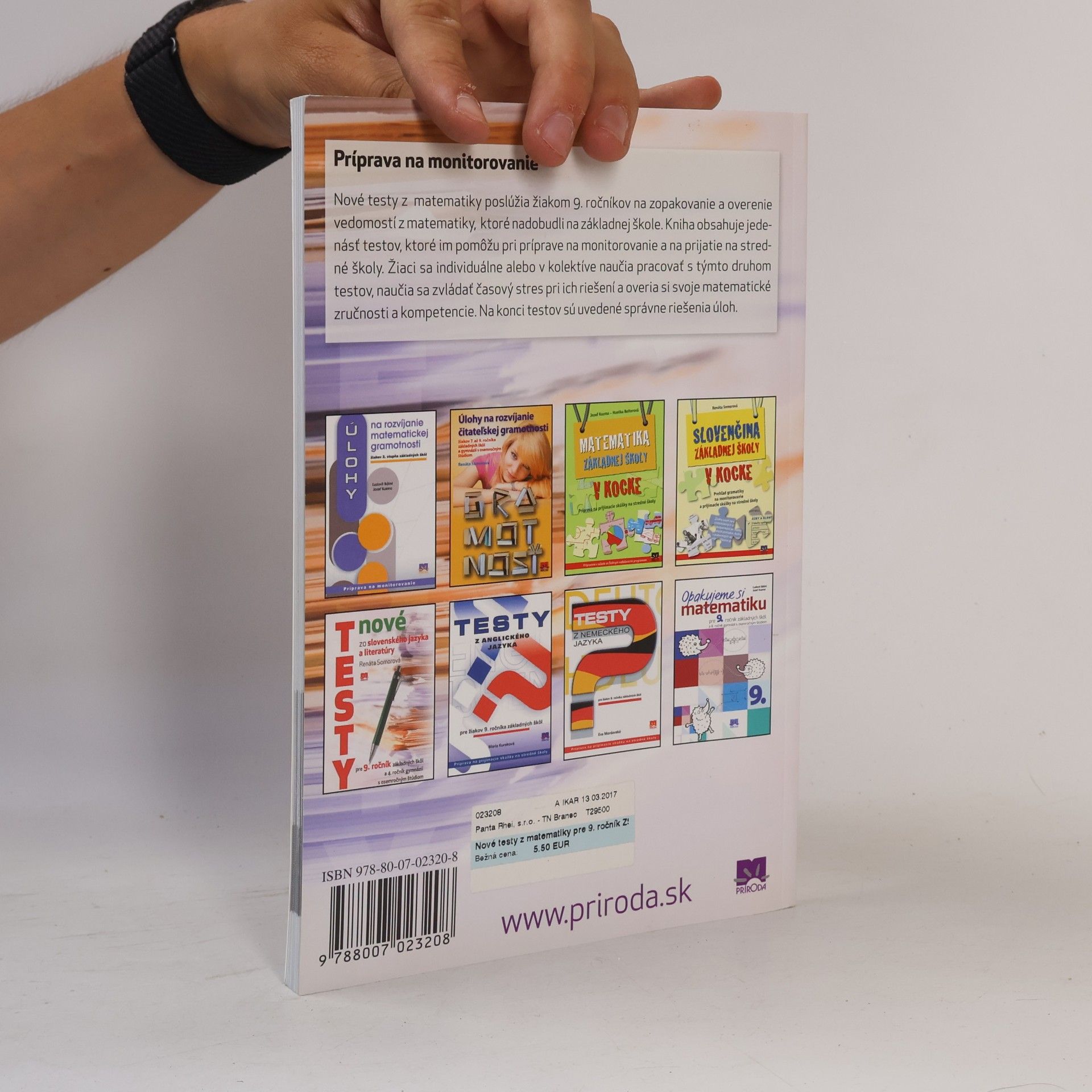 Bálint, Ľudovit Nové testy z matematiky pre 9. ročník základných škôl a 4. ročník gymnázií s osemročnm štúdiom