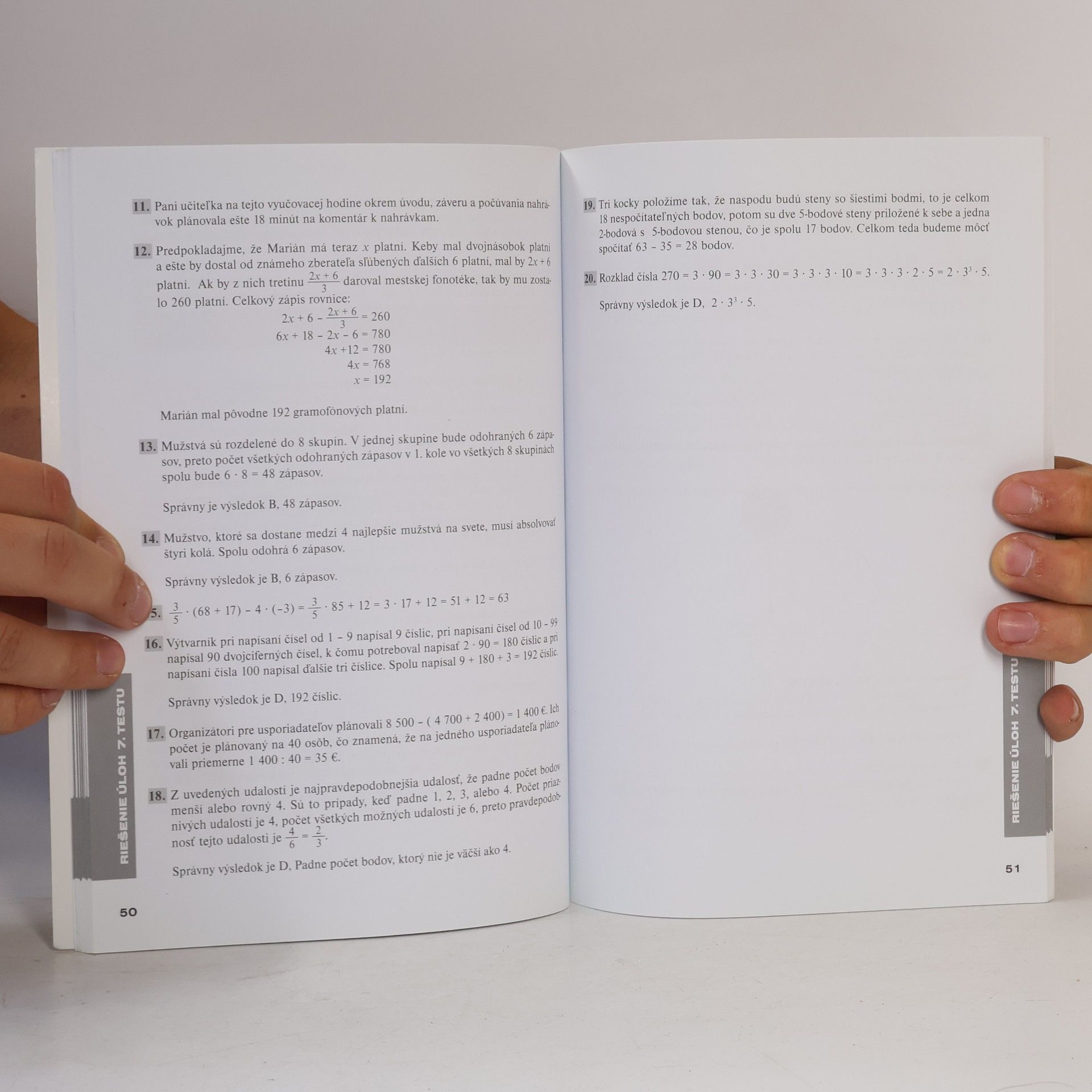Bálint, Ľudovit Nové testy z matematiky pre 9. ročník základných škôl a 4. ročník gymnázií s osemročnm štúdiom