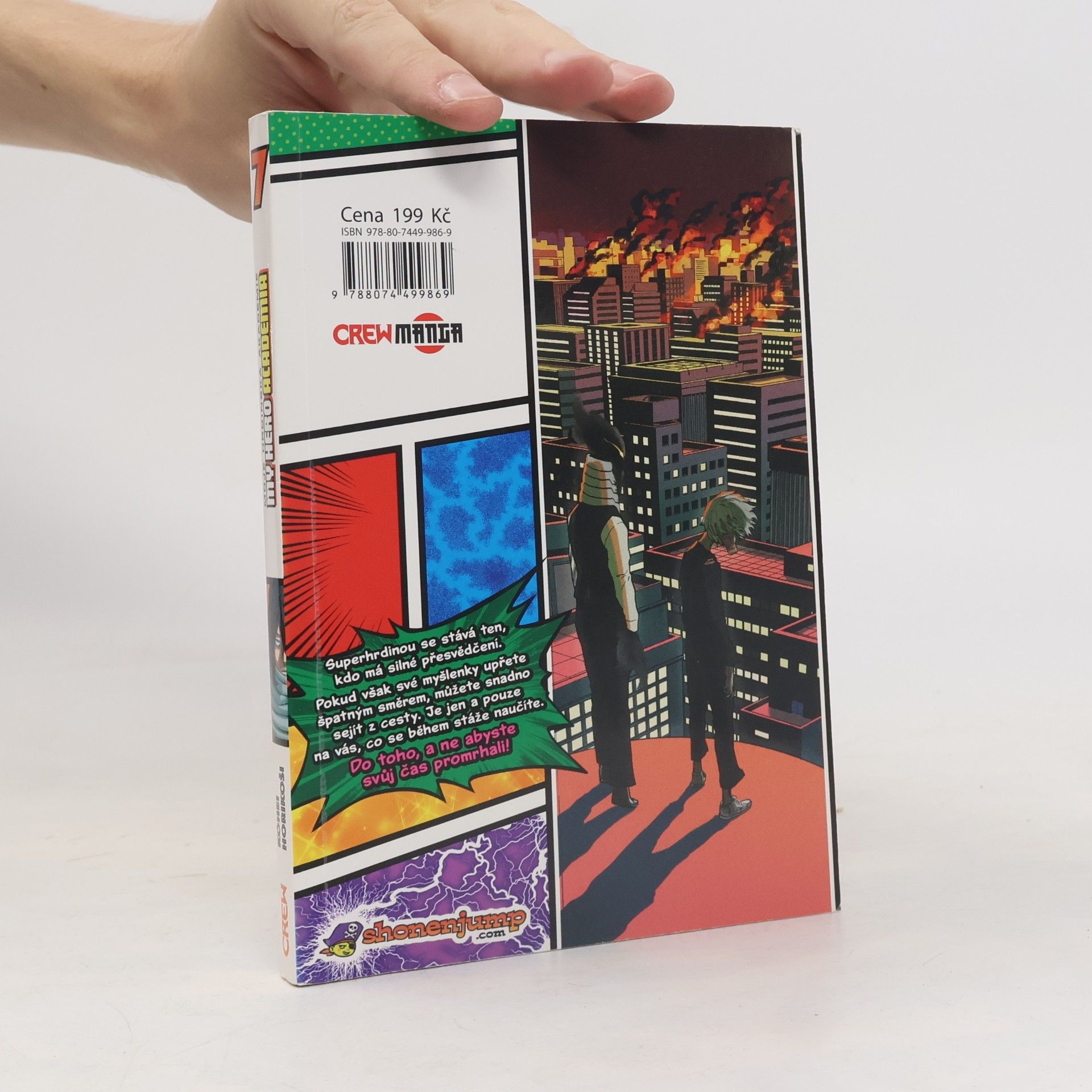 Kóhei Horikoši My hero academia. Moje hrdinská akademie. Sv. 7, Kacuki Bakugó: Počátek