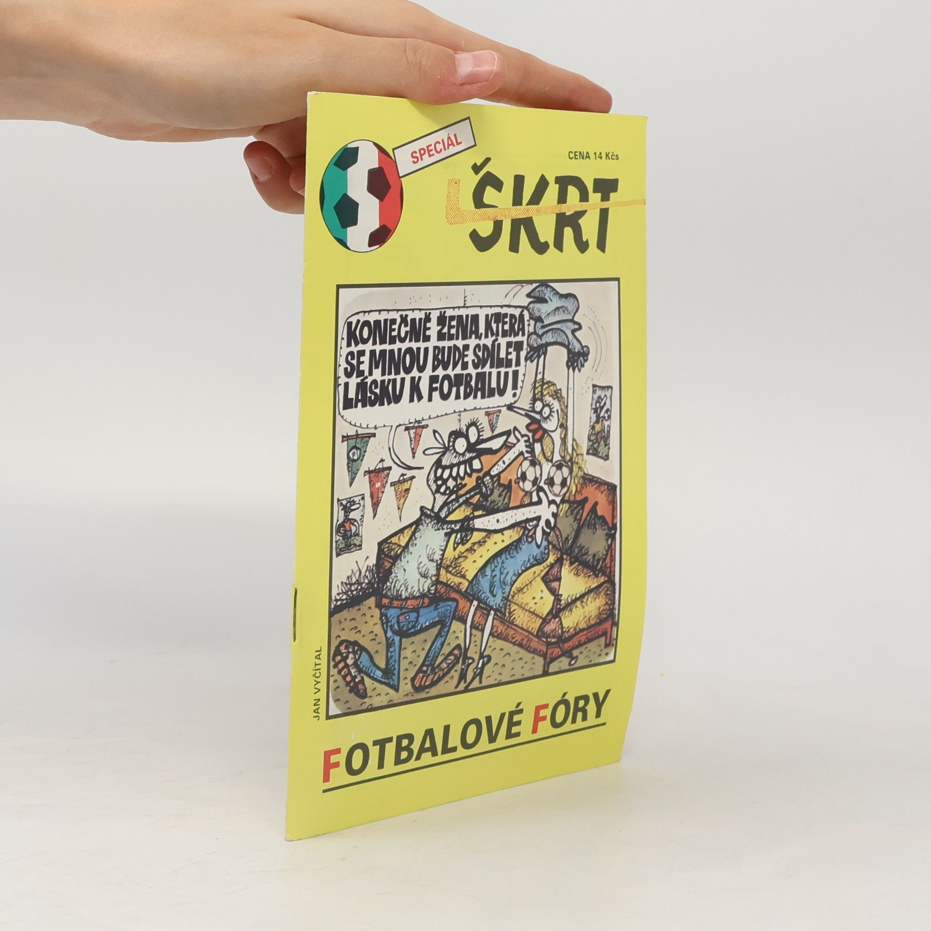 Magazín měsíčníku Škrt Fotbalové Fóry Italia '90