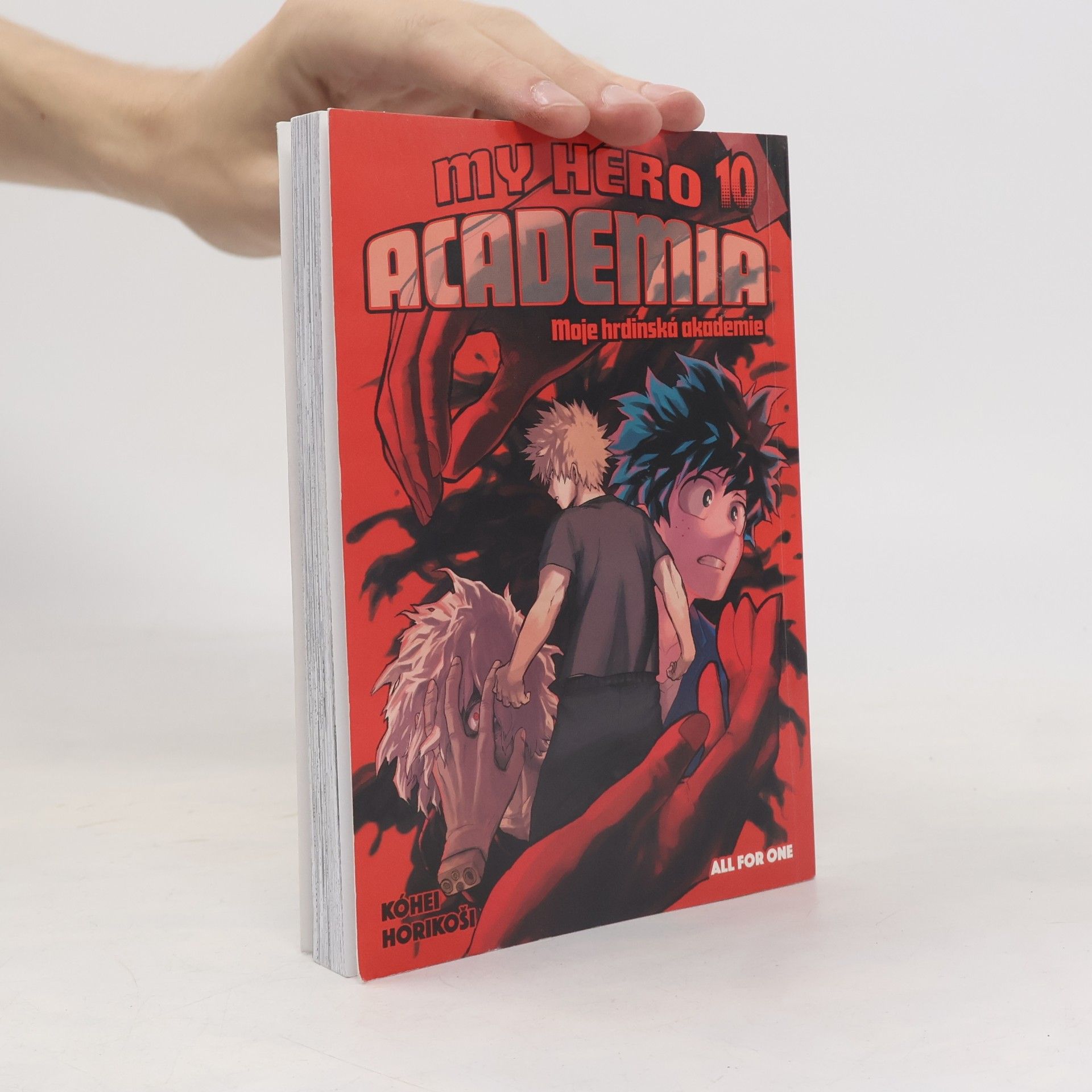 Kóhei Horikoši My Hero Academia. Moje hrdinská akademie 10. All for One