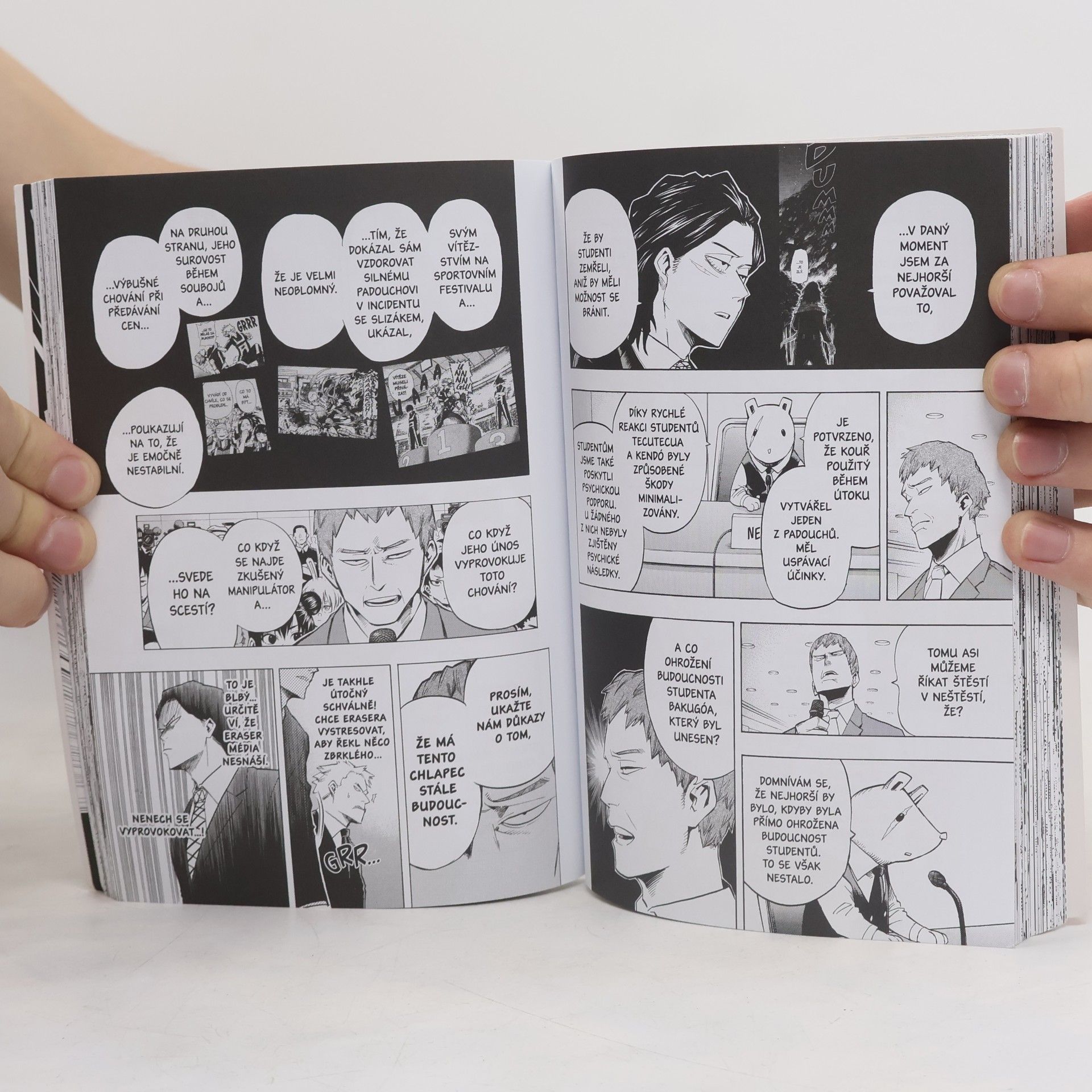 Kōhei Horikoshi My Hero Academia. Moje hrdinská akademie 10. All for One