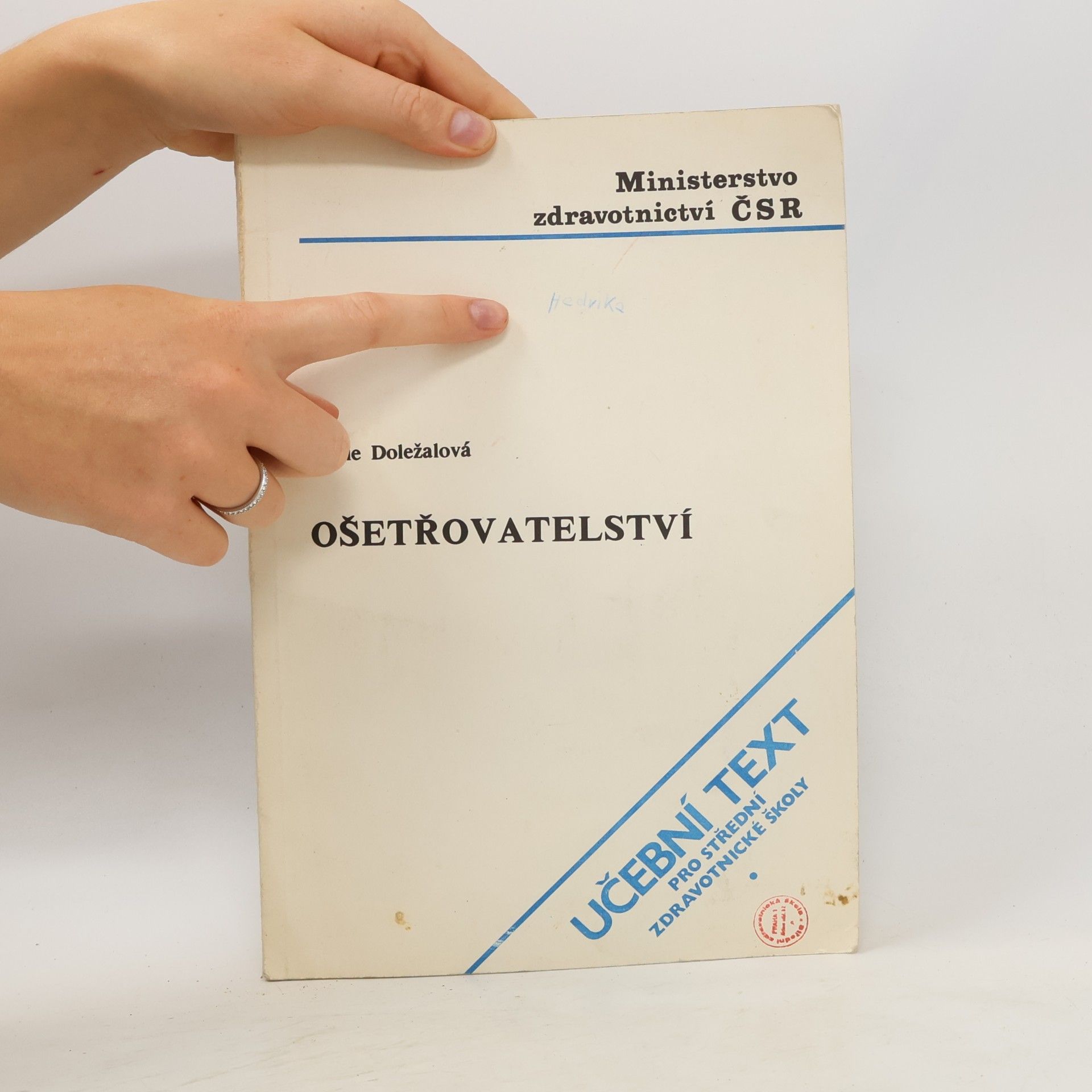 Marie Doležalová Ošetřovatelství