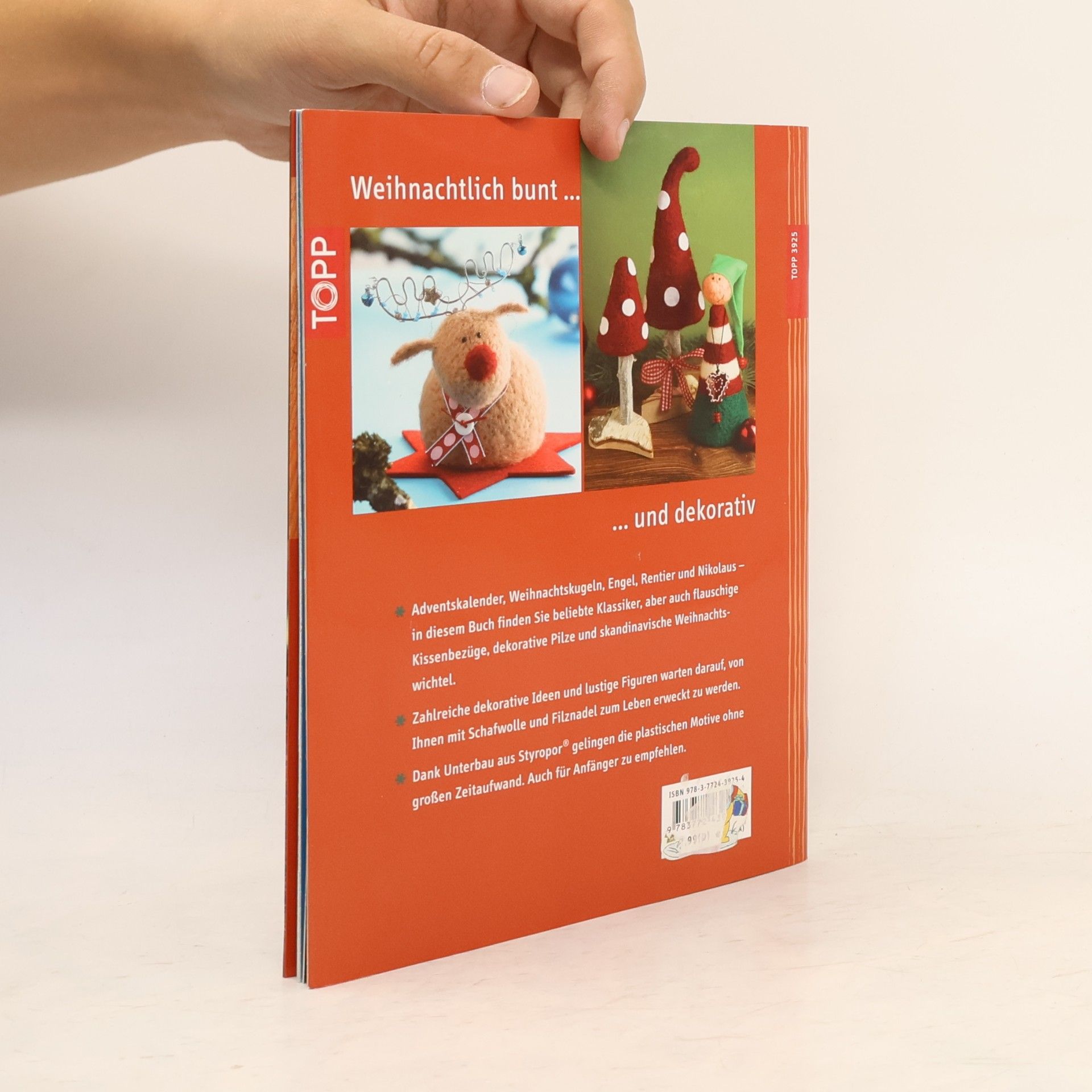 Heike Roland Weihnachtliche Filzideen. Dekorative und lustige Motive. Mit perforierten Vorlagenbogen u. Einsteckhüllen