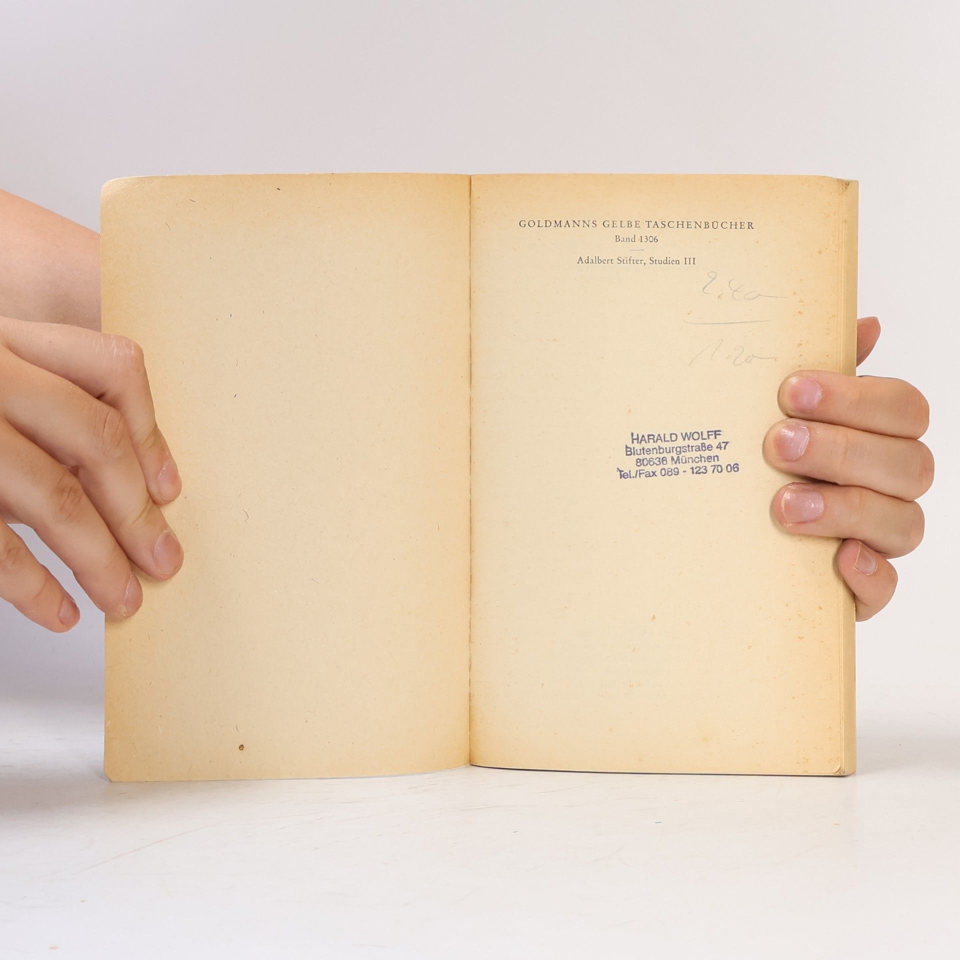 Adalbert Stifter Studien III