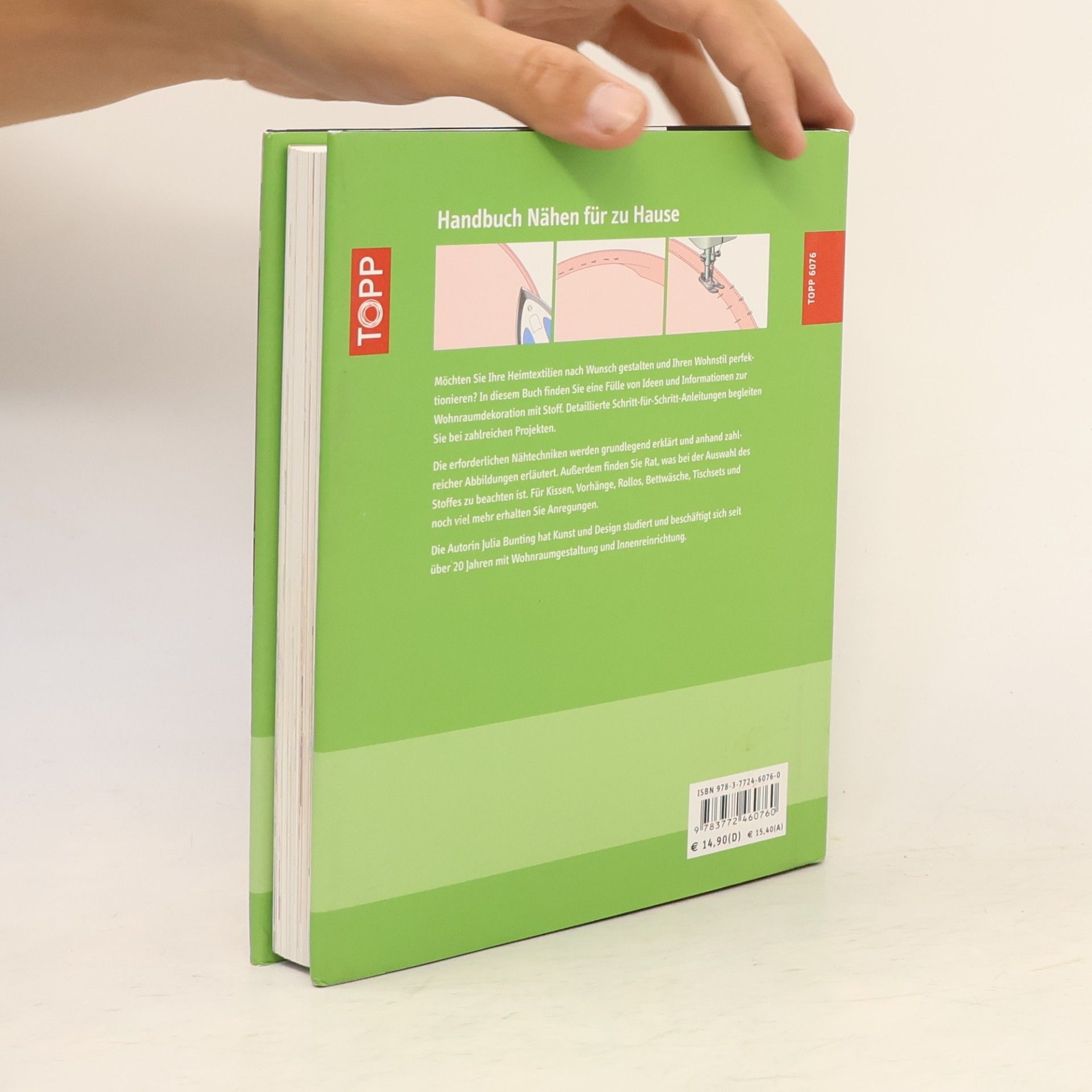 Julia Bunting Handbuch Nähen für zu Hause