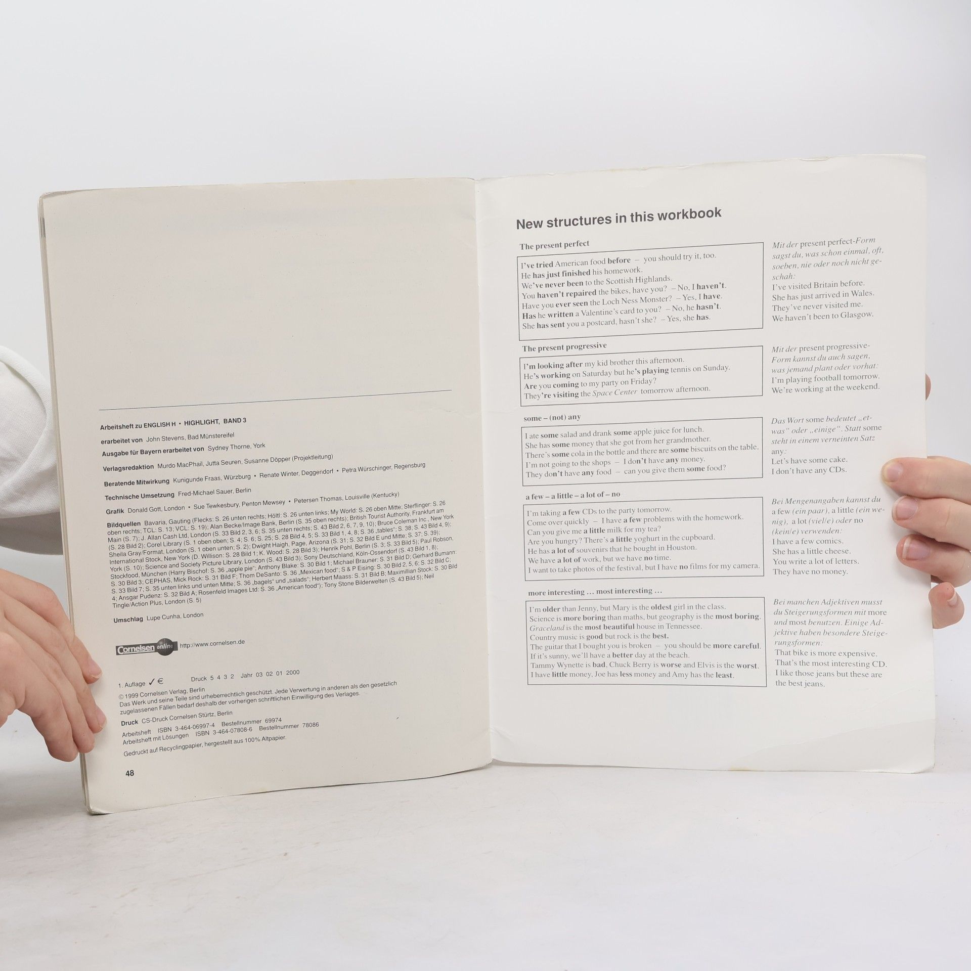 Sydney Thorne Hauptschule Bayern English H - 3: Highlight
