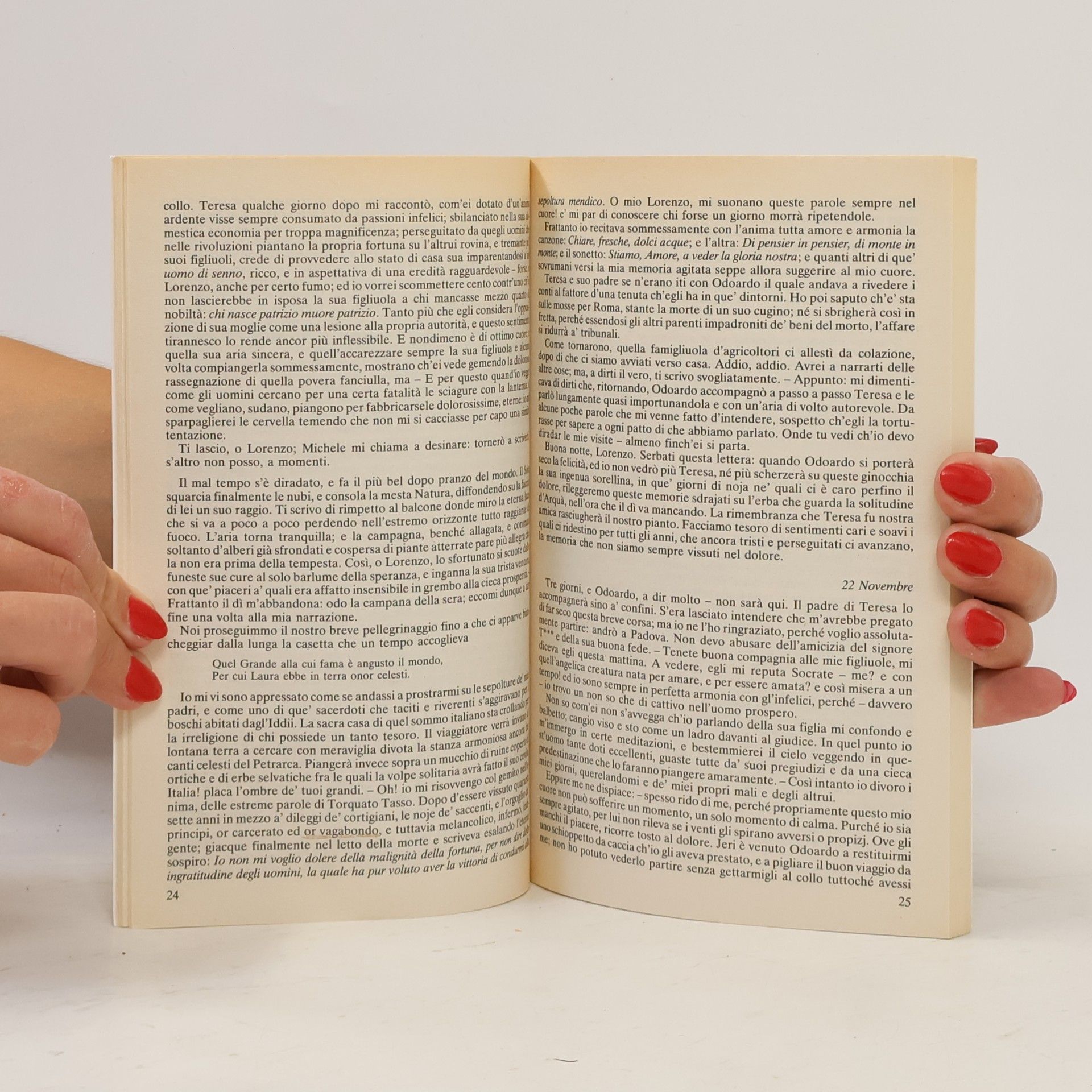Ugo Foscolo Ultime lettere di Jacopo Ortis
