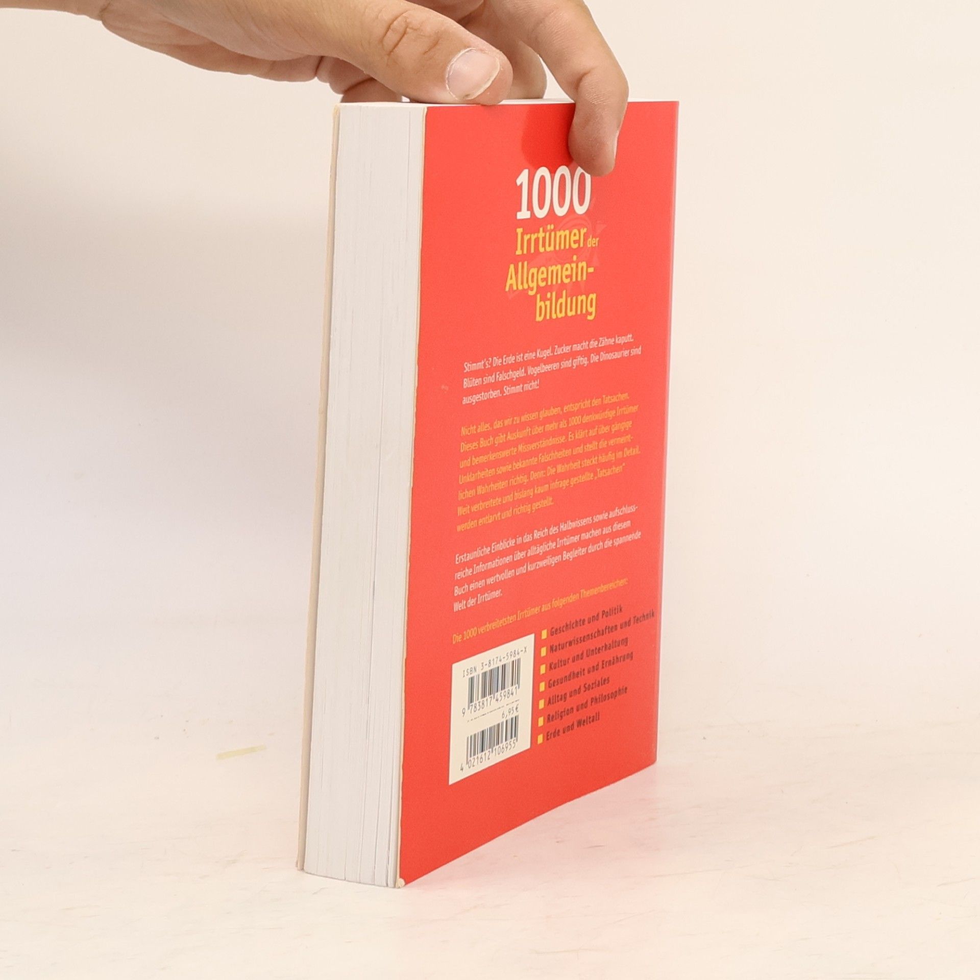 Collectif d'auteurs 1000 Irrtümer der Allgemein- bildung