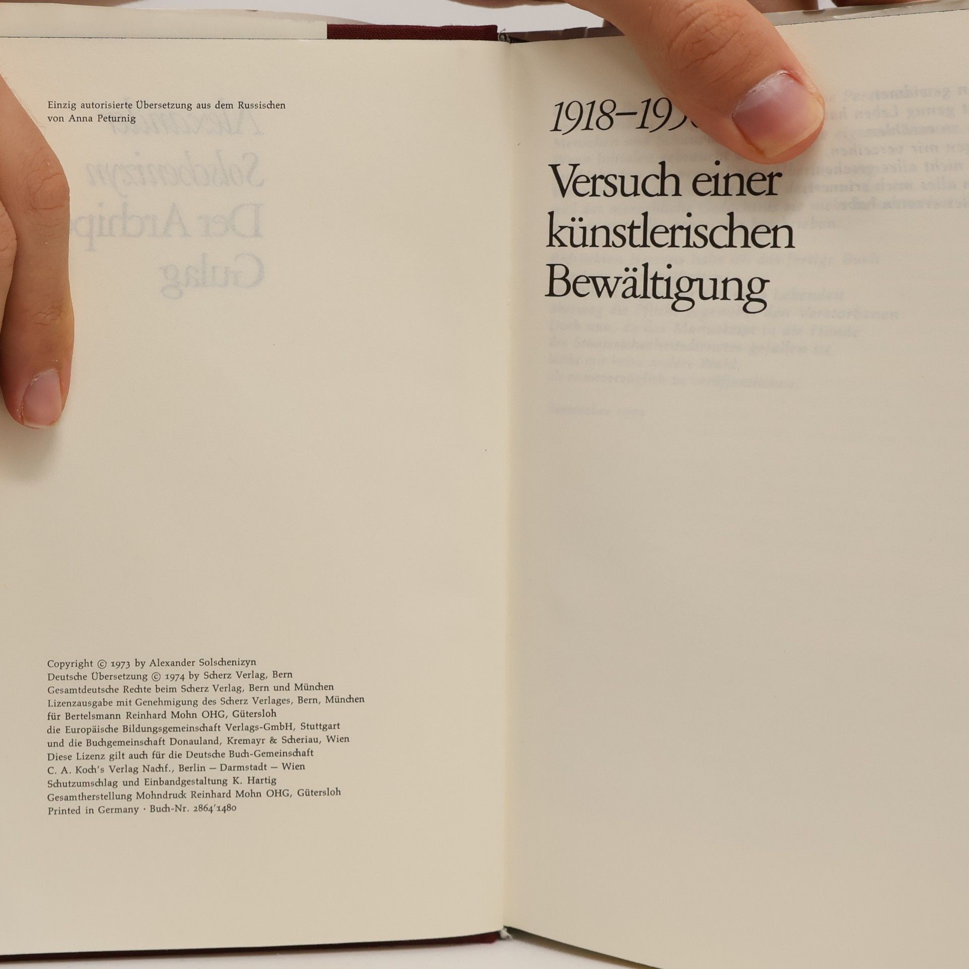 Aleksandr Solzhenitsyn Der Archipel Gulag