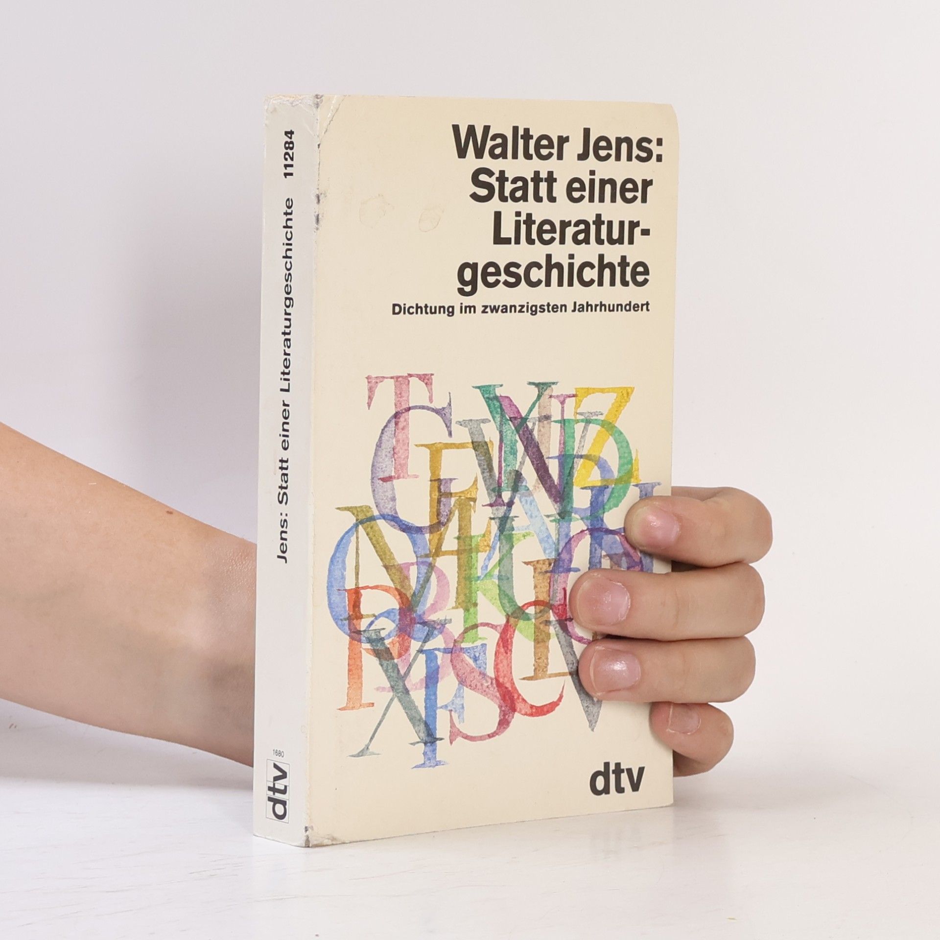 Walter Jens Statt einer Literaturgeschichte