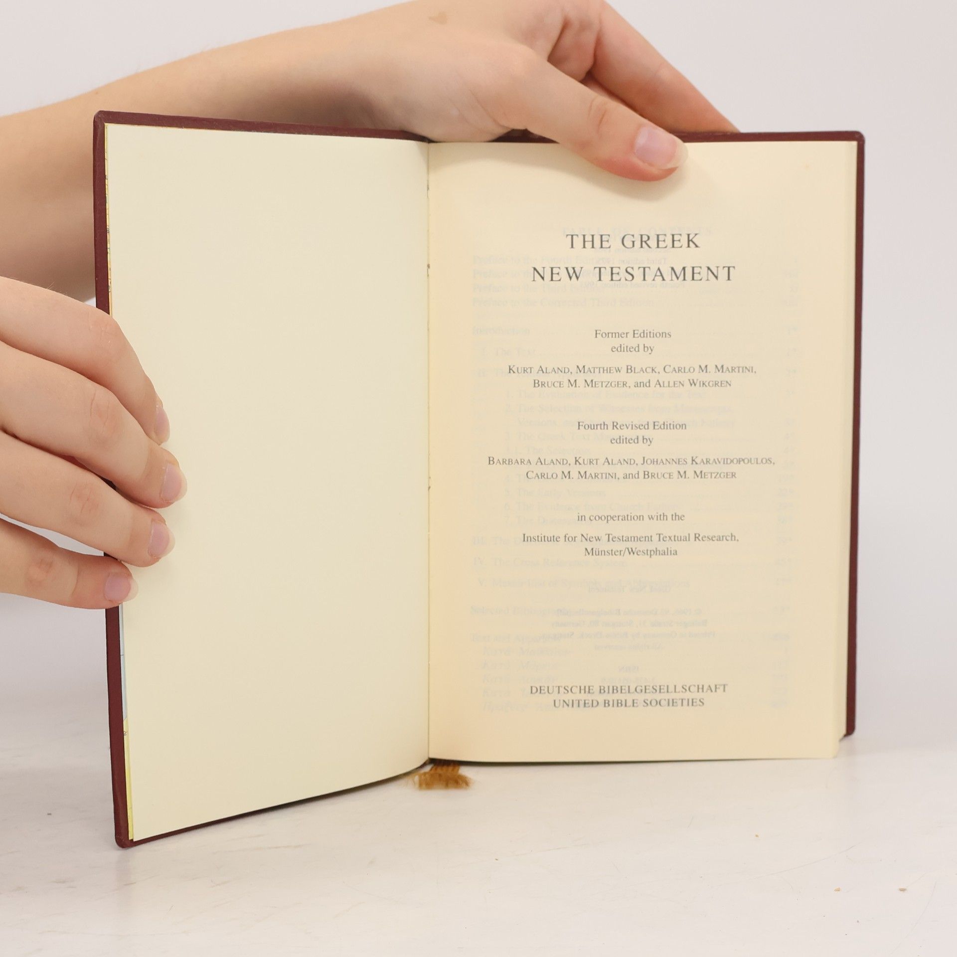 Autorenkollektiv The Greek New Testament
