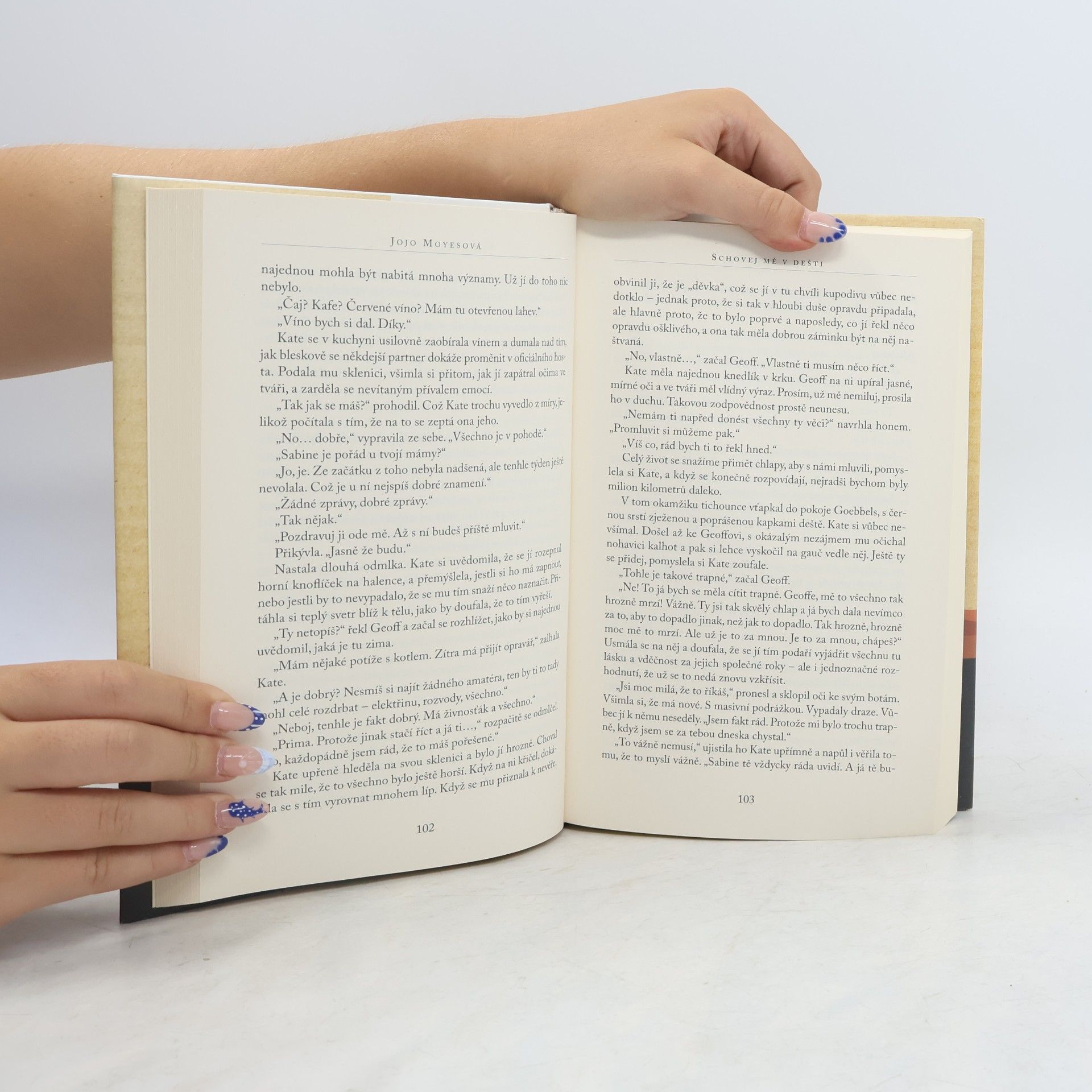 Jojo Moyes Schovej mě v dešti