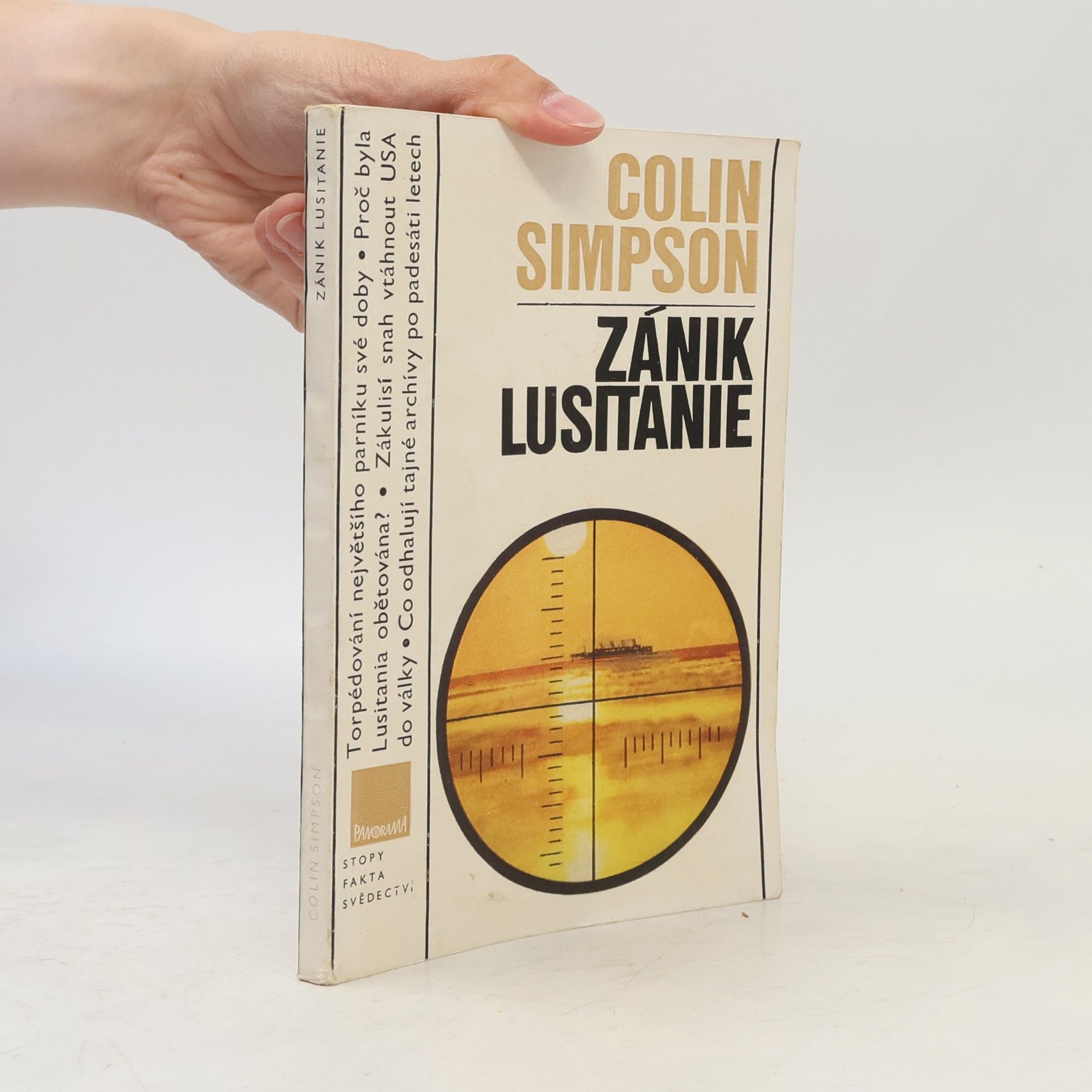 Colin Simpson Zánik Lusitanie