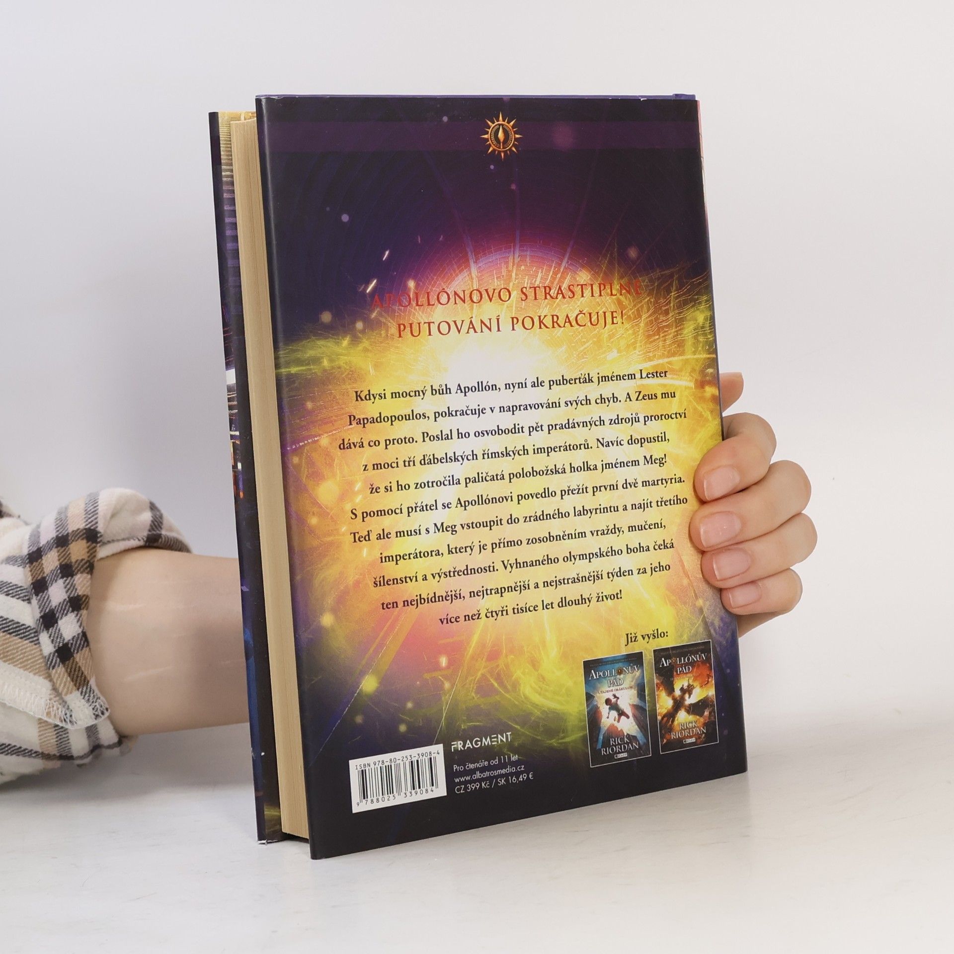 Rick Riordan Apollónův pád. Zrádný labyrint