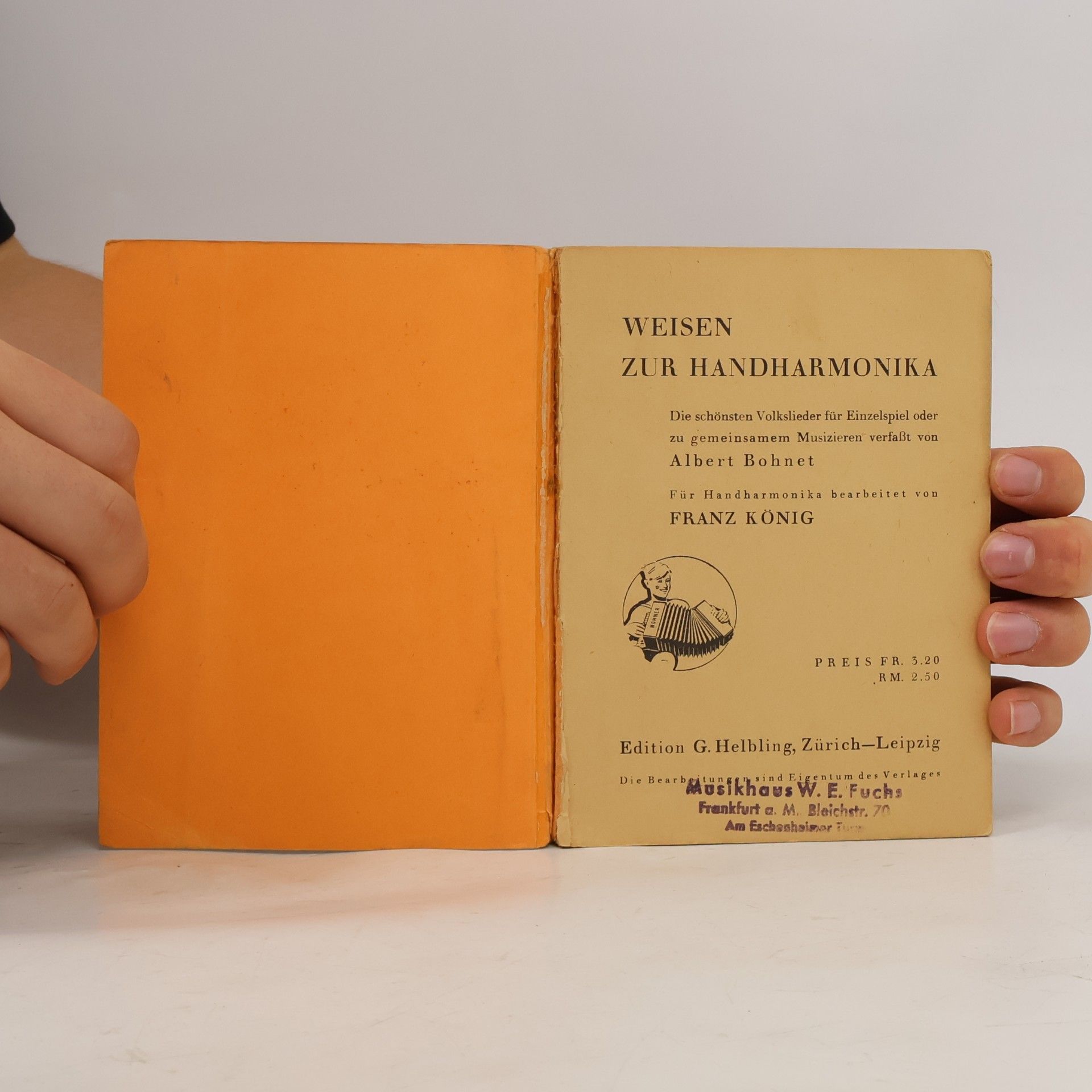 Franz König Weisen zur Handharmonika