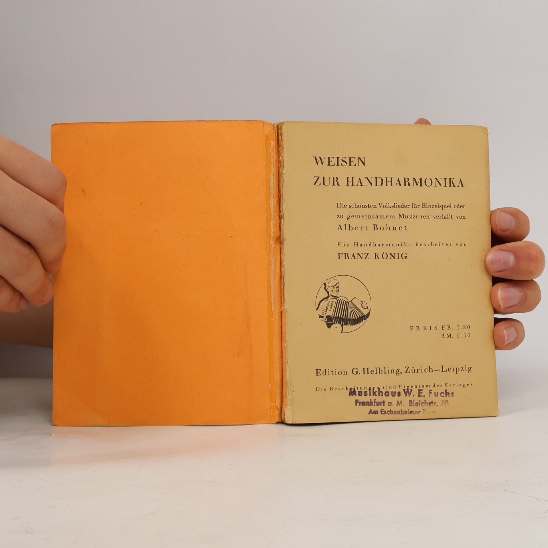 Franz König Weisen zur Handharmonika
