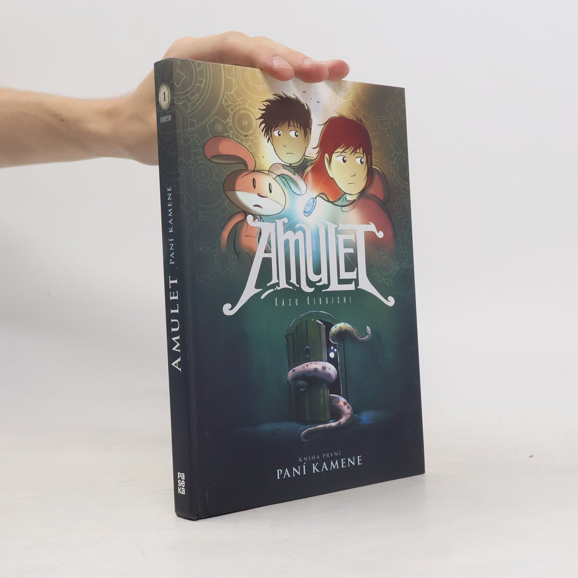 Kazu Kibuishi Paní kamene. Amulet. Kniha první