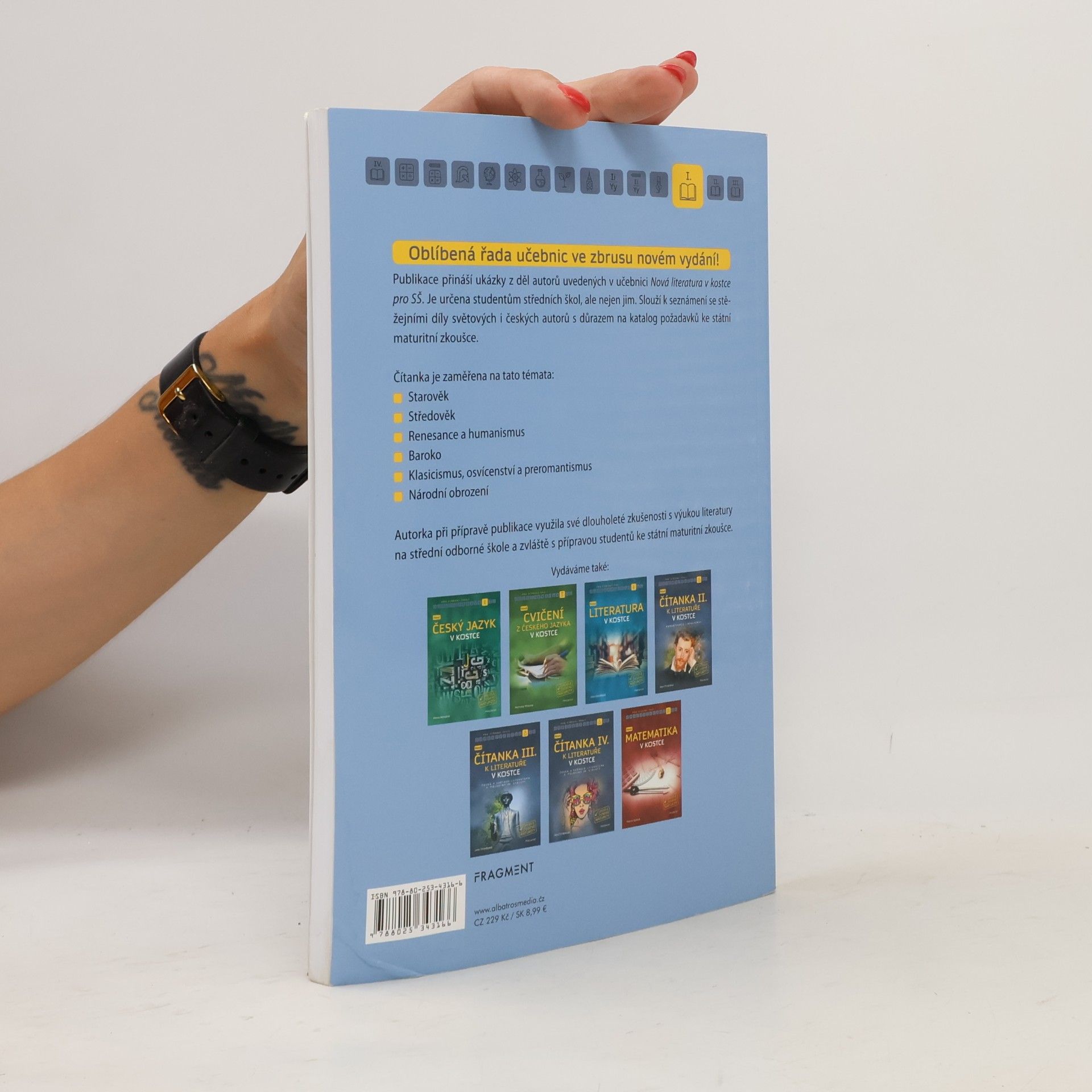 Jana Mrózková Nová čítanka I. k Literatuře v kostce pro SŠ