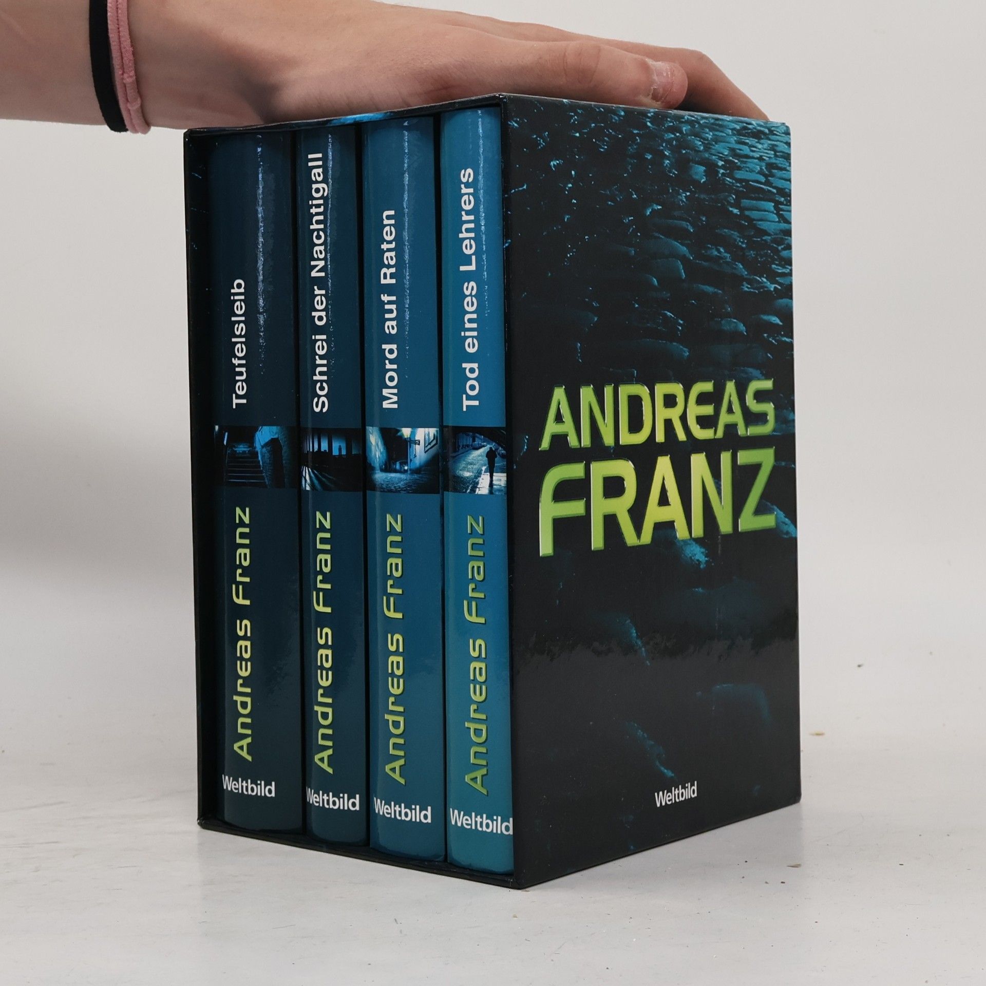 Andreas Franz Tod eines Lehrers. Mord auf Raten. Schrei der Nachtigall. Teufelsleib