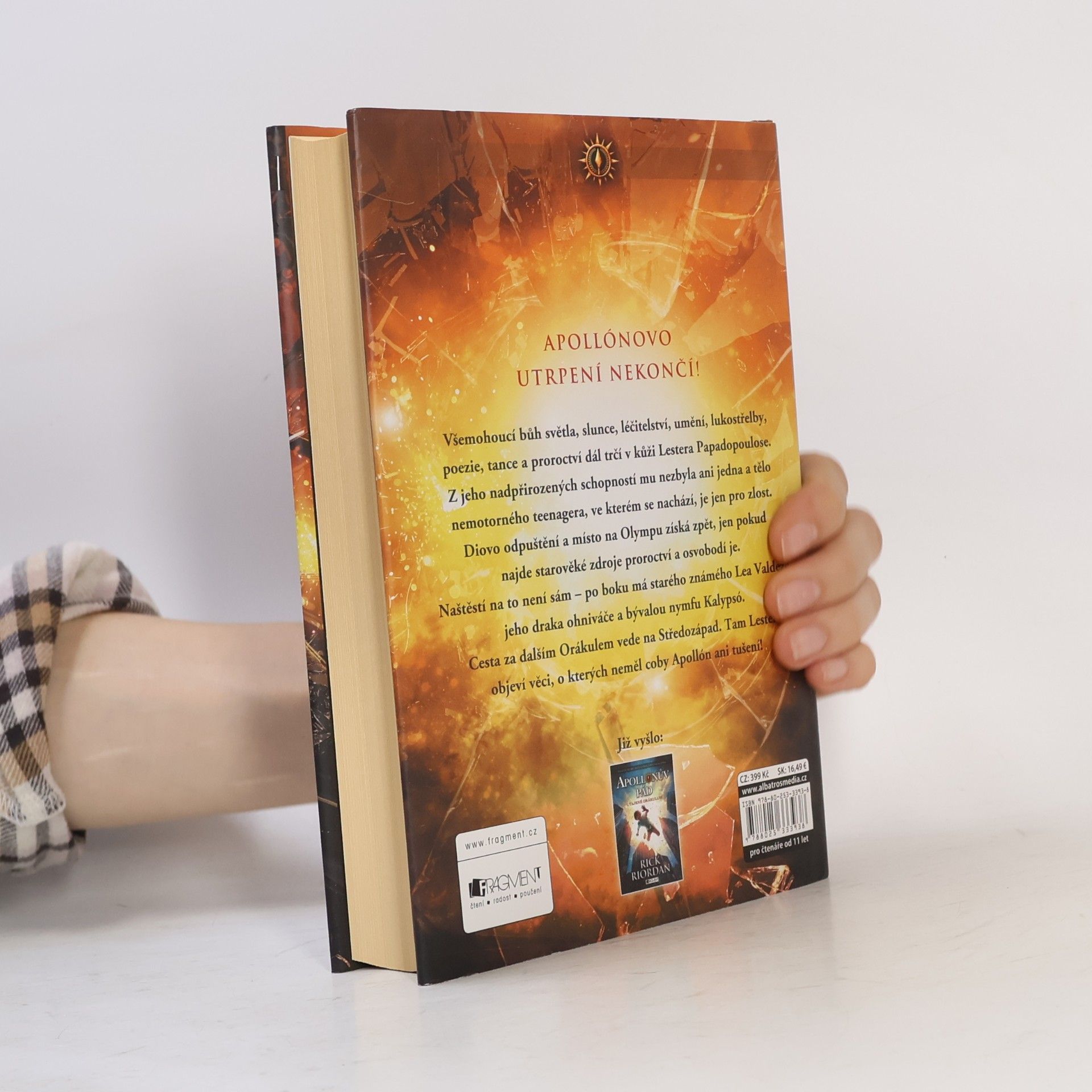 Rick Riordan Apollónův pád. Temné proroctví