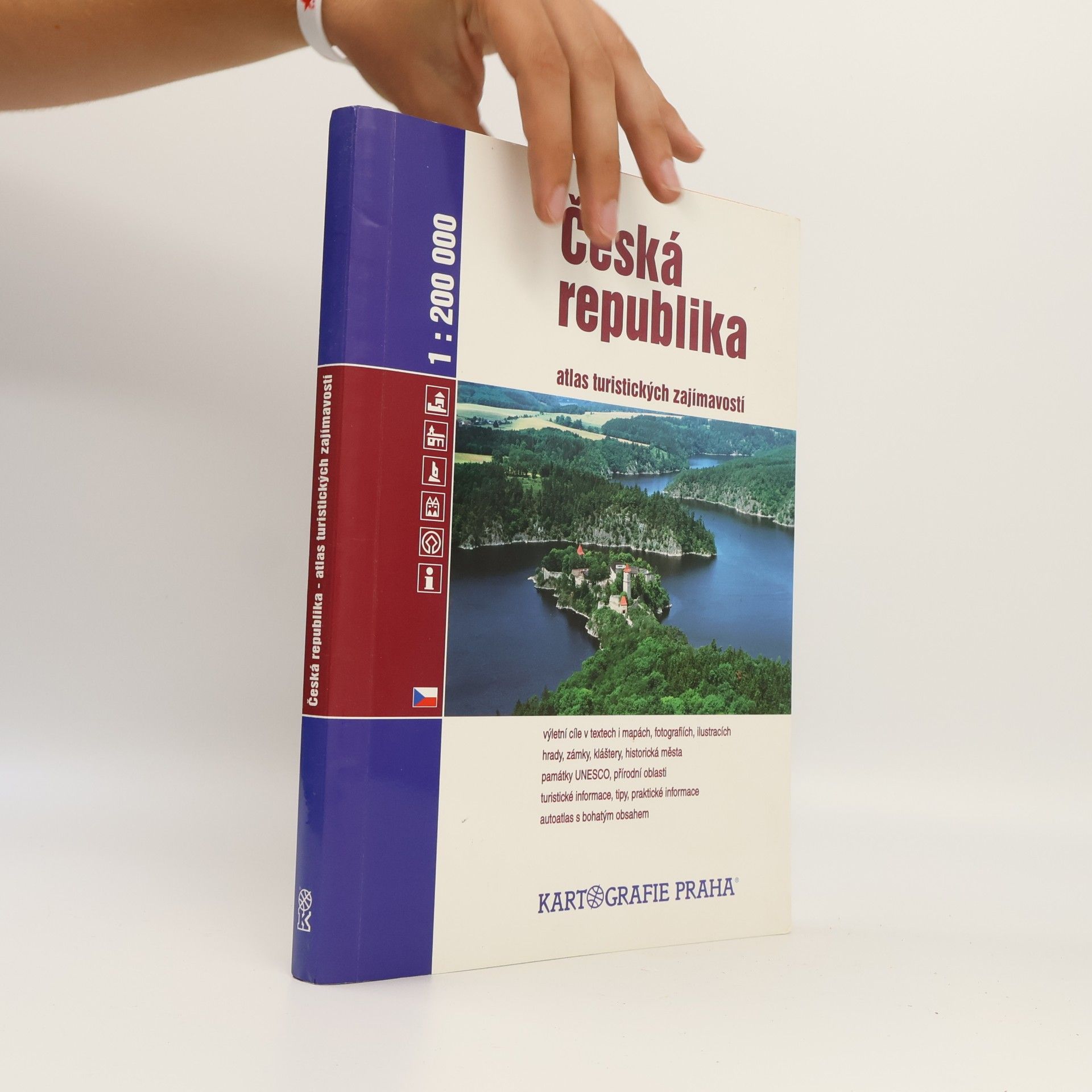 Collectif d'auteurs Česká republika - atlas turistických zajímavostí
