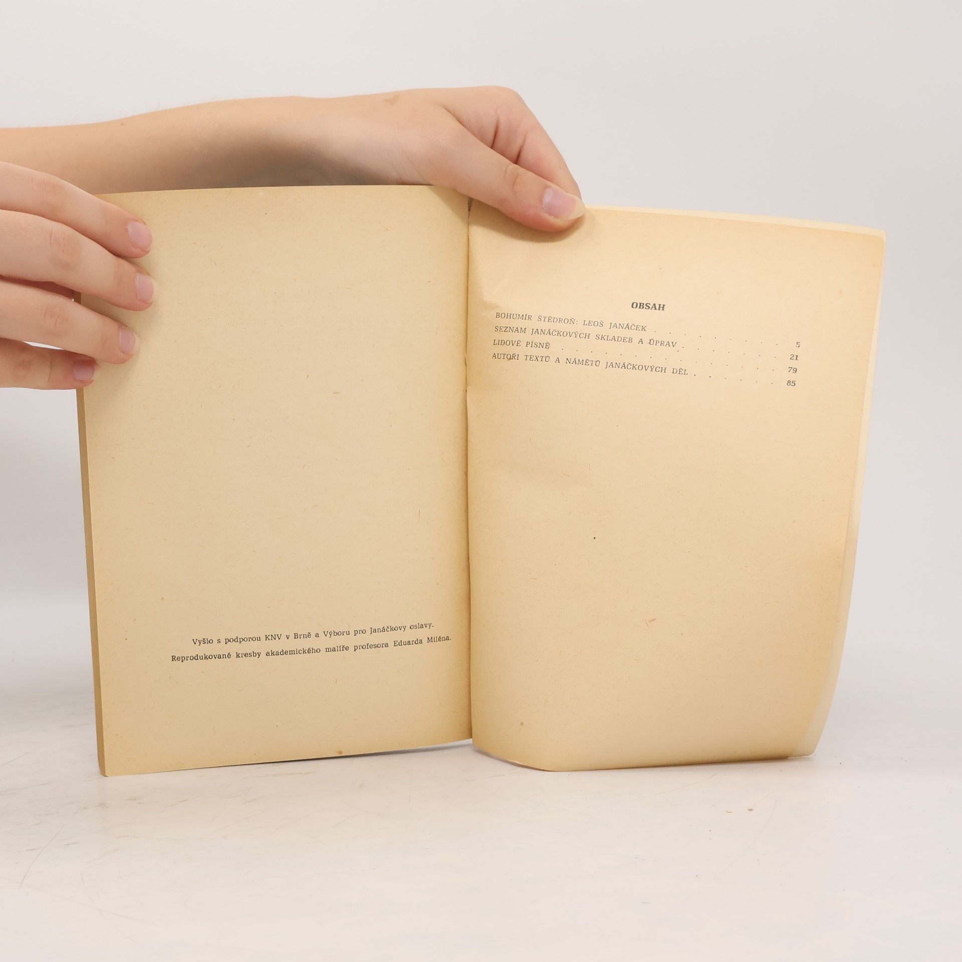 Bohumír Štědroň Dílo Leoše Janáčka. Abecední seznam Janáčkových skladeb a úprav. Bibliografie a diskografie