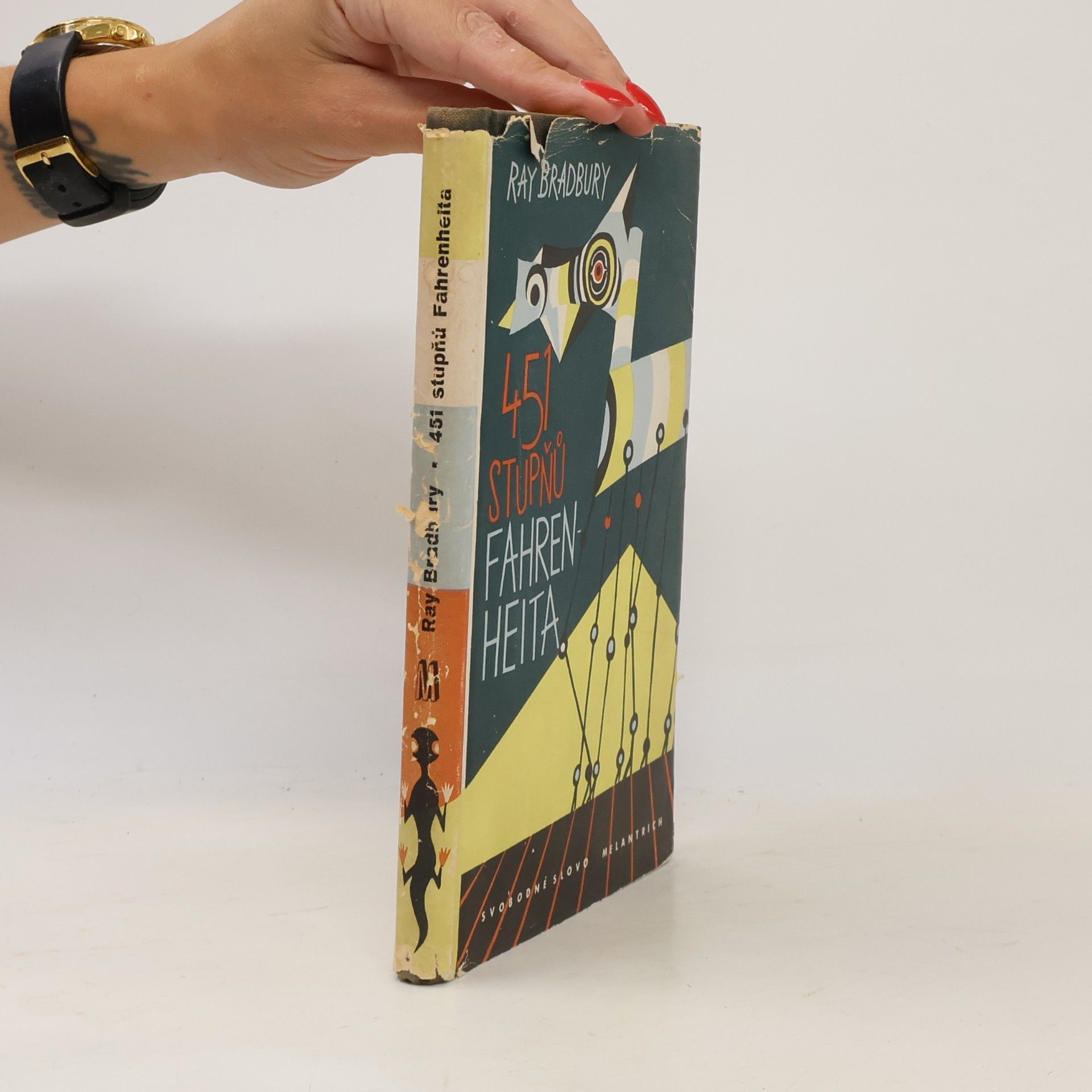 Ray Bradbury 451 stupňů Fahrenheita (1. vydání)