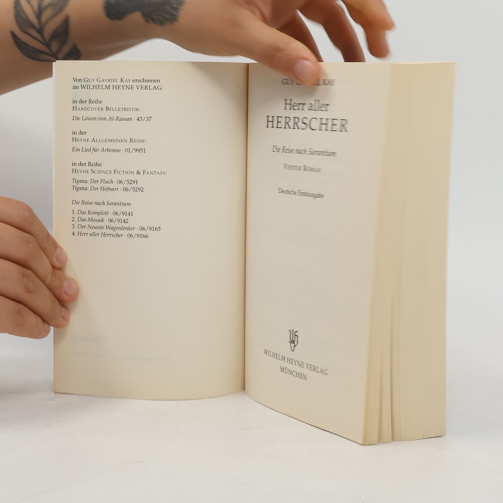 Guy Gavriel Kay Herr aller Herrscher