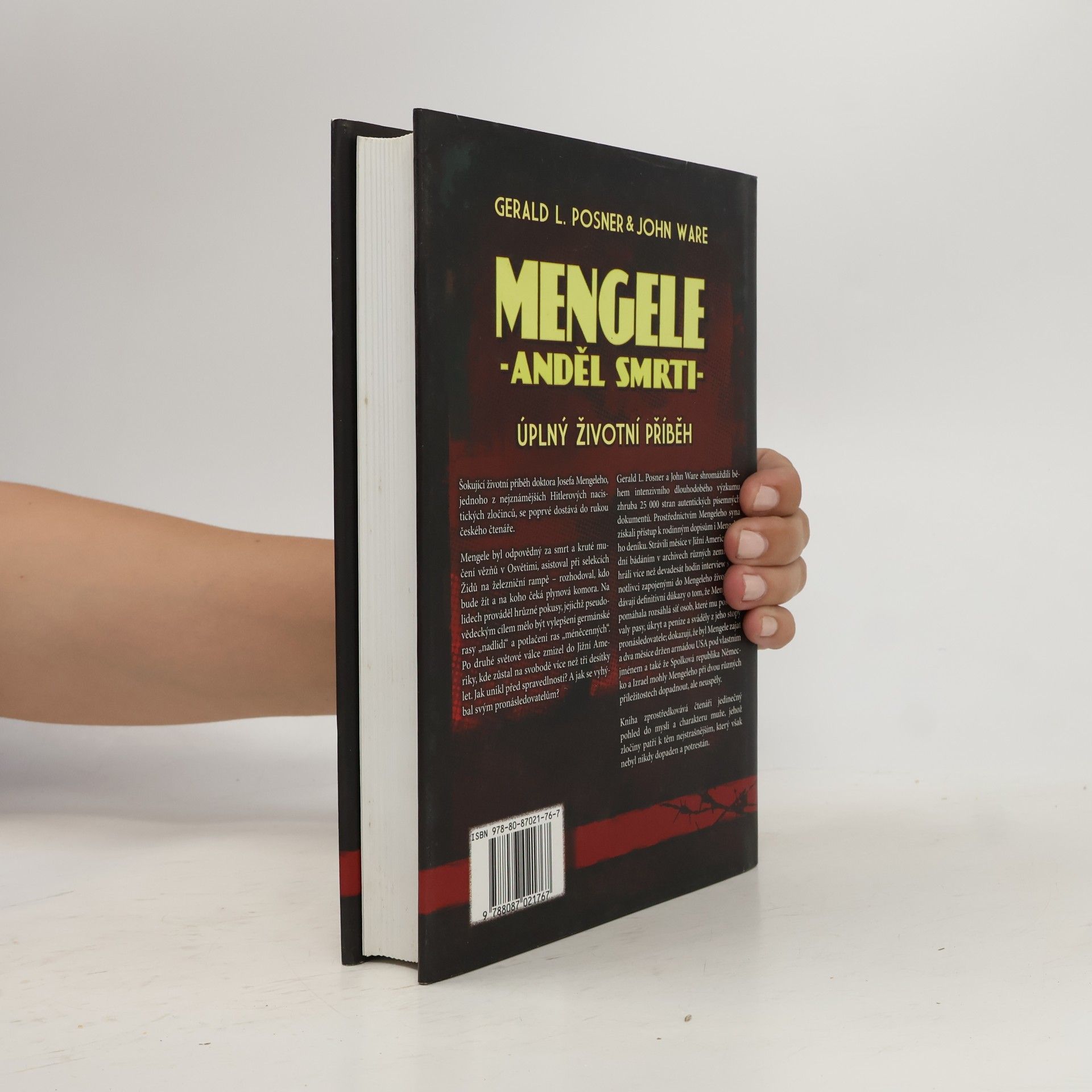 Gerald Posner Mengele - anděl smrti
