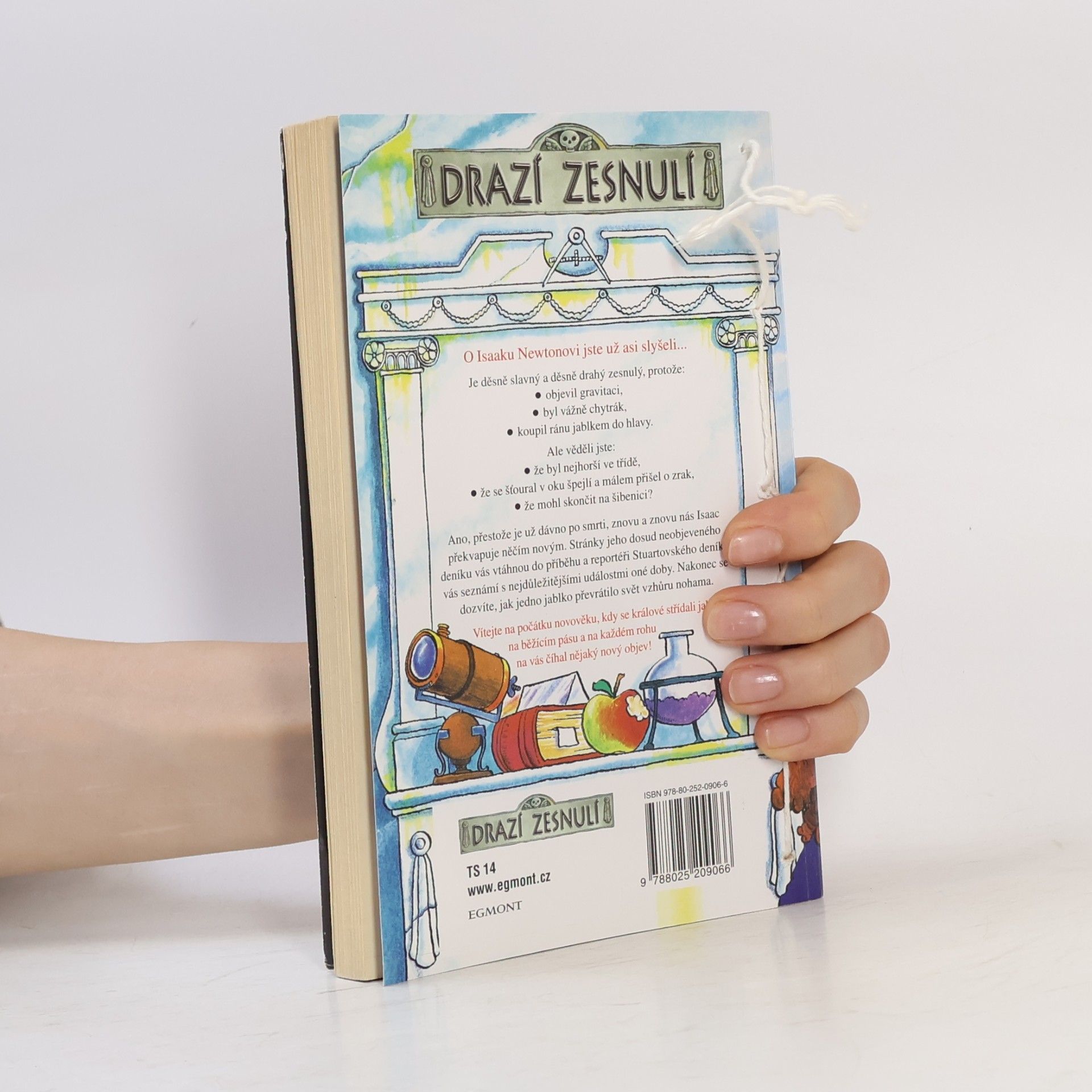 Kjartan Poskitt Drazí zesnulí. Isaac Newton a jeho jablko